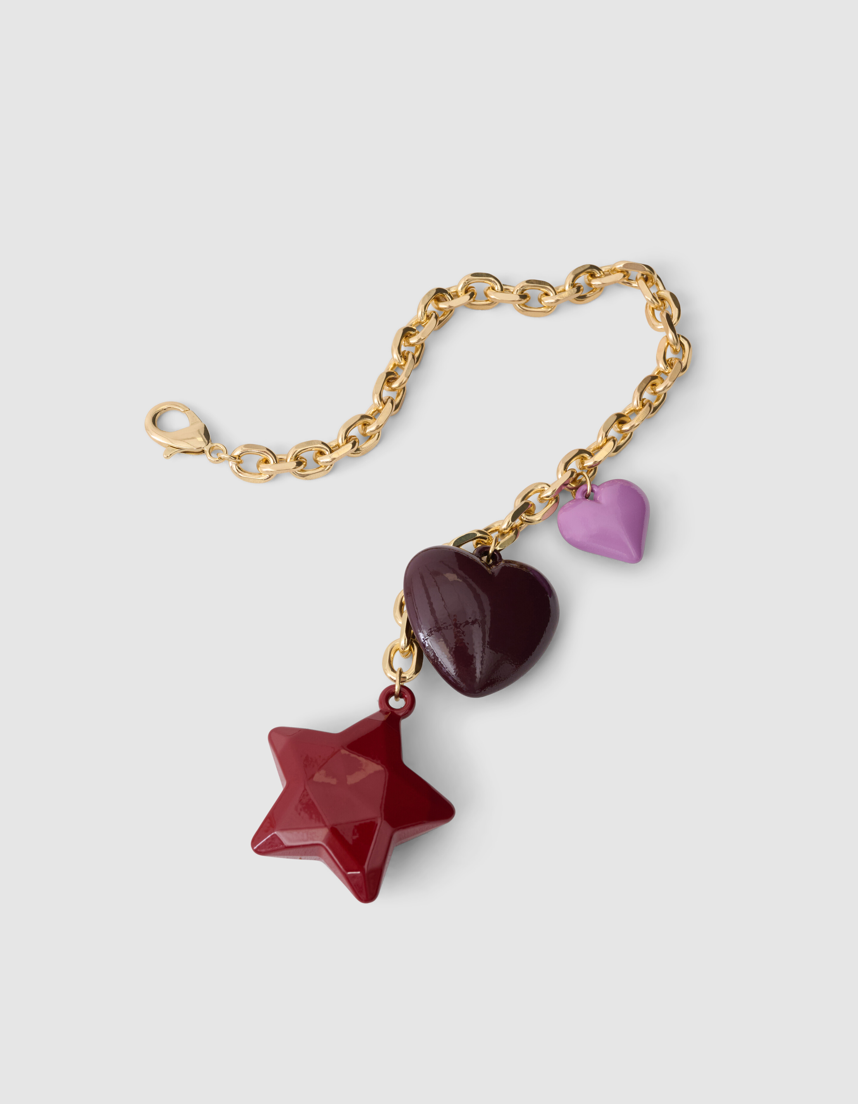 Heart Chain Sleutelhanger Goud SHOEBY ACCESSOIRES