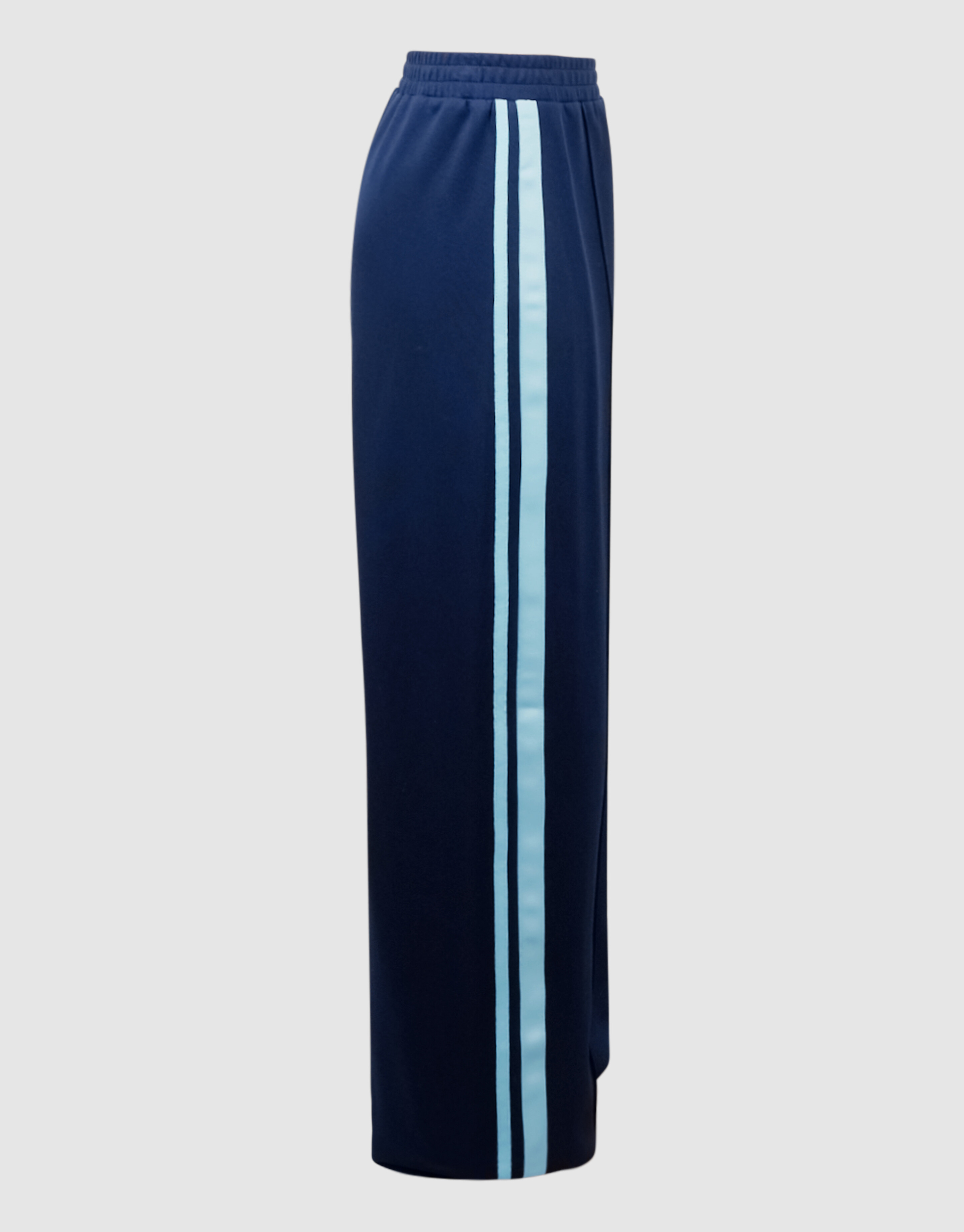 Sporty Wide Leg Broek Donkerblauw SHOEBY GIRLS