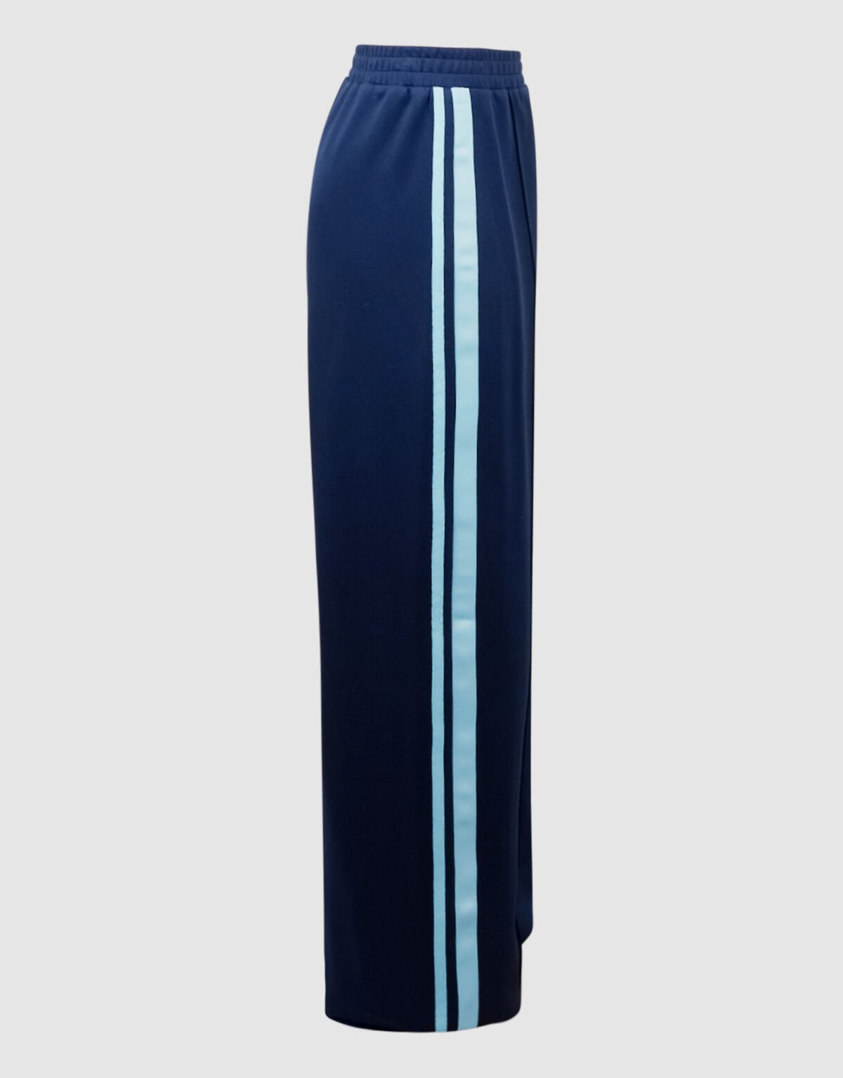 Sporty Wide Leg Broek Donkerblauw SHOEBY GIRLS