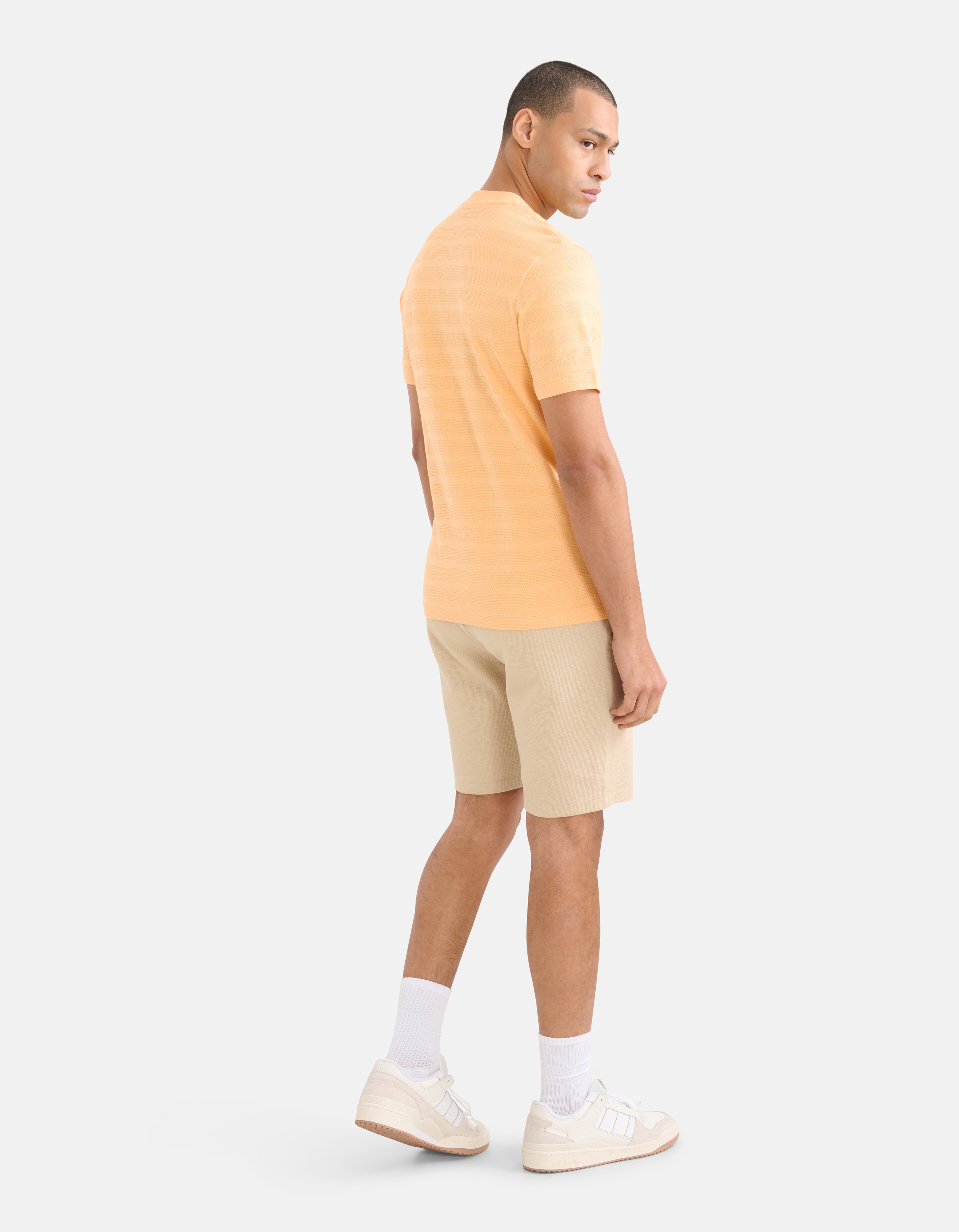 Honeycomb T-shirt Oranje SHOEBY MEN