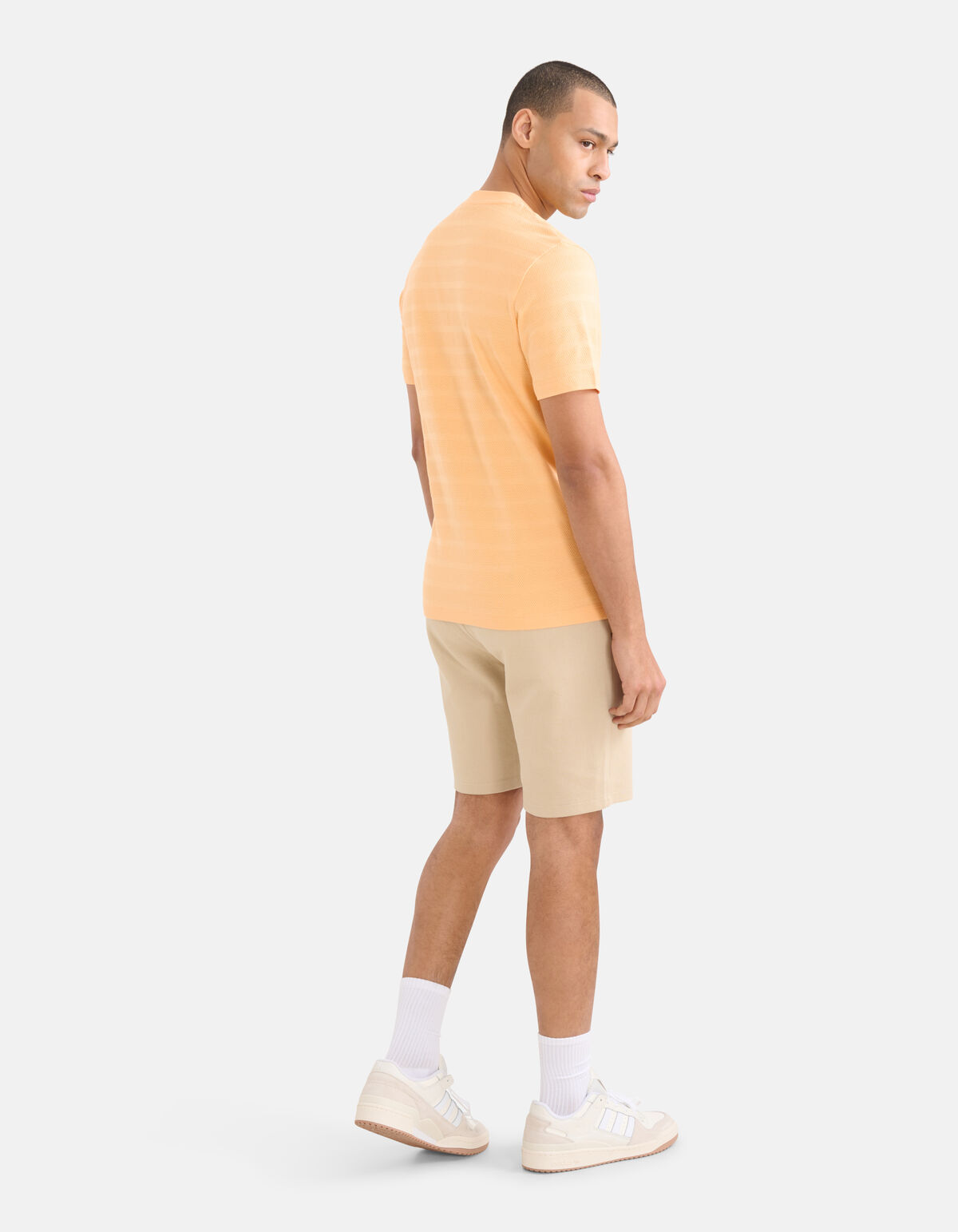 Honeycomb T-shirt Oranje SHOEBY MEN
