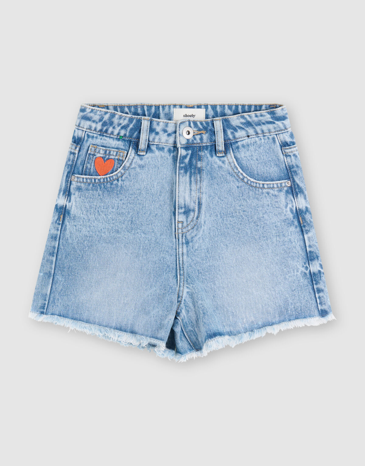 Embroidery Short Bleached SHOEBY GIRLS