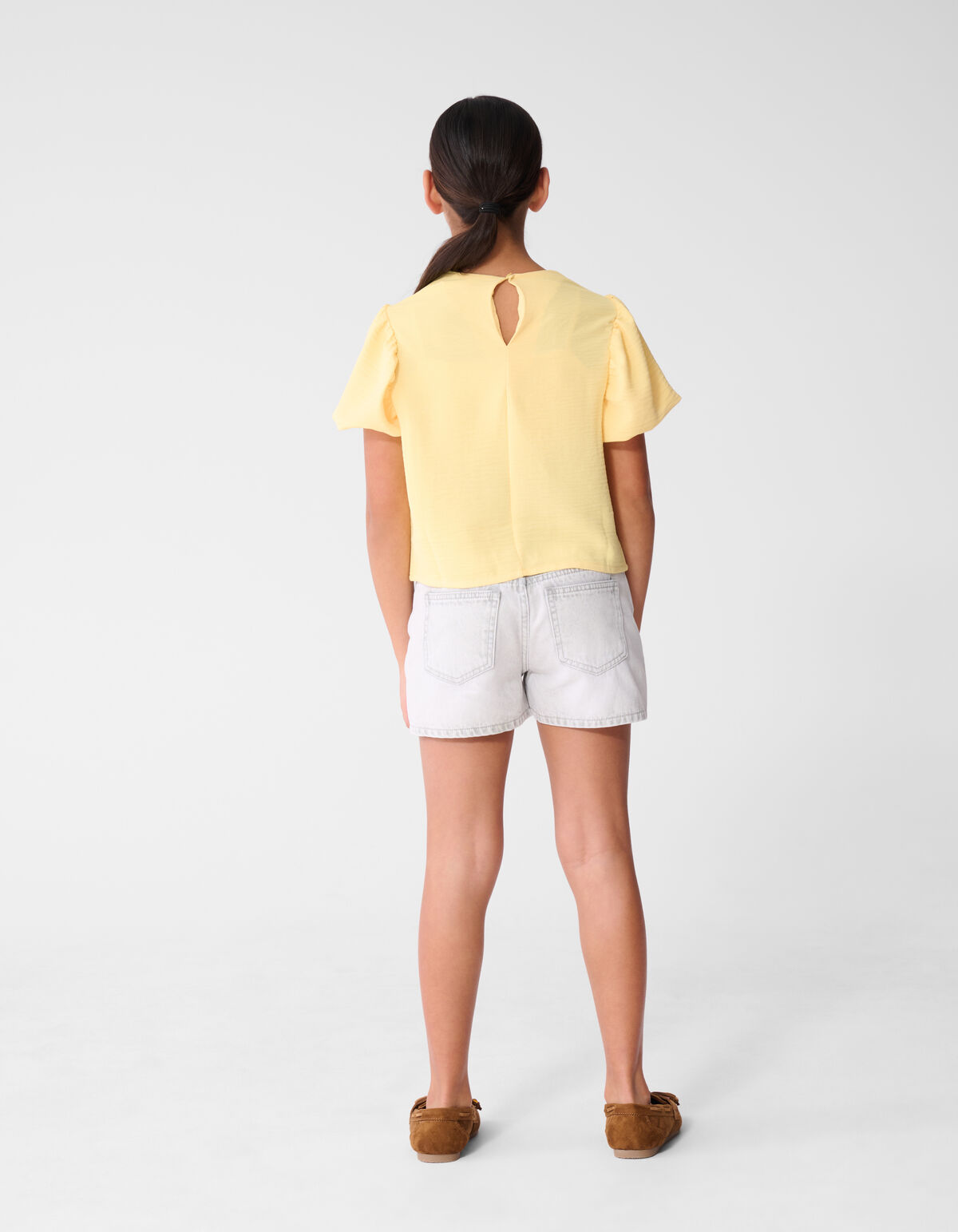 Twist Top Lichtgeel SHOEBY GIRLS