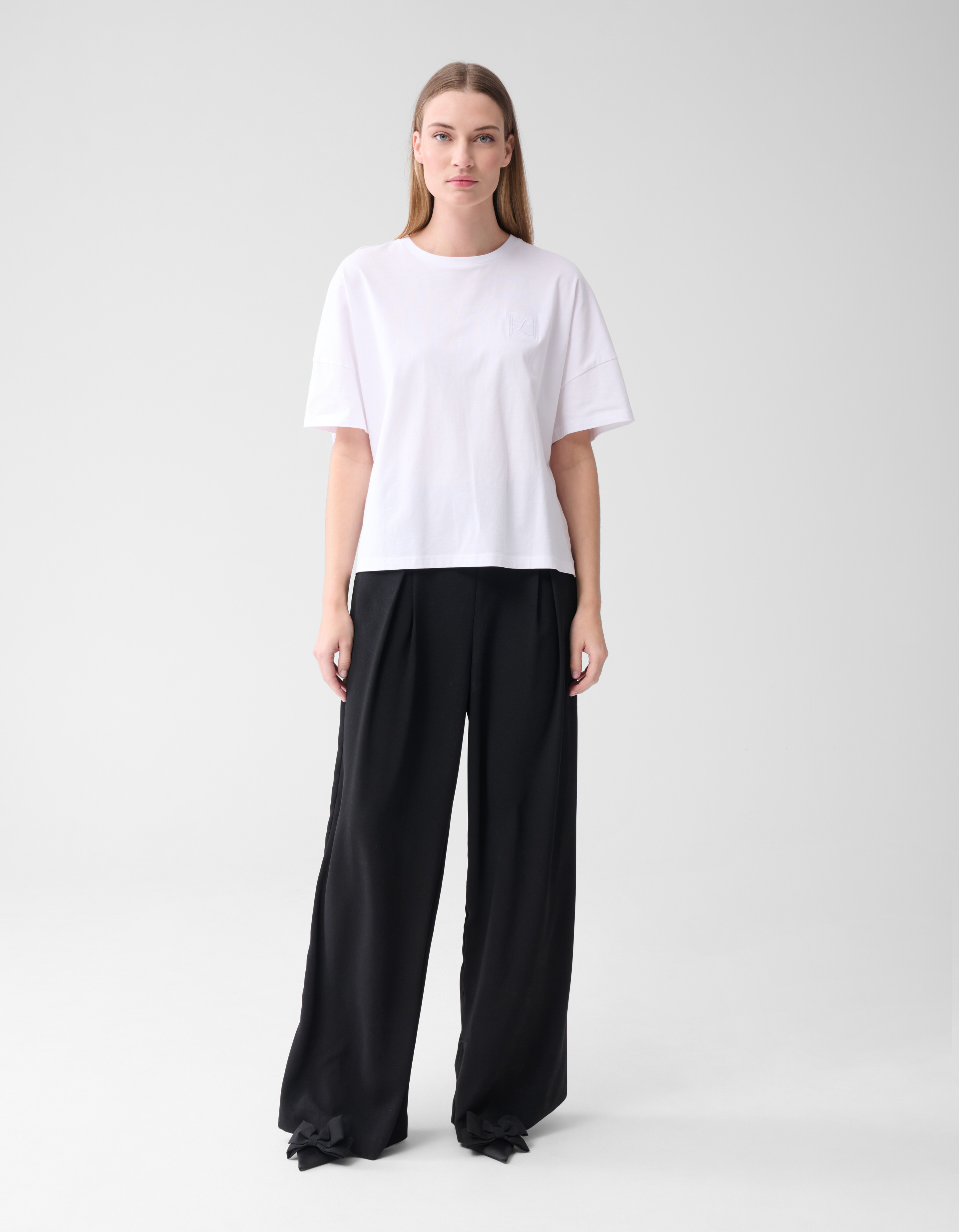 Crepe Wide Leg Broek Zwart By Lonneke SHOEBY WOMEN