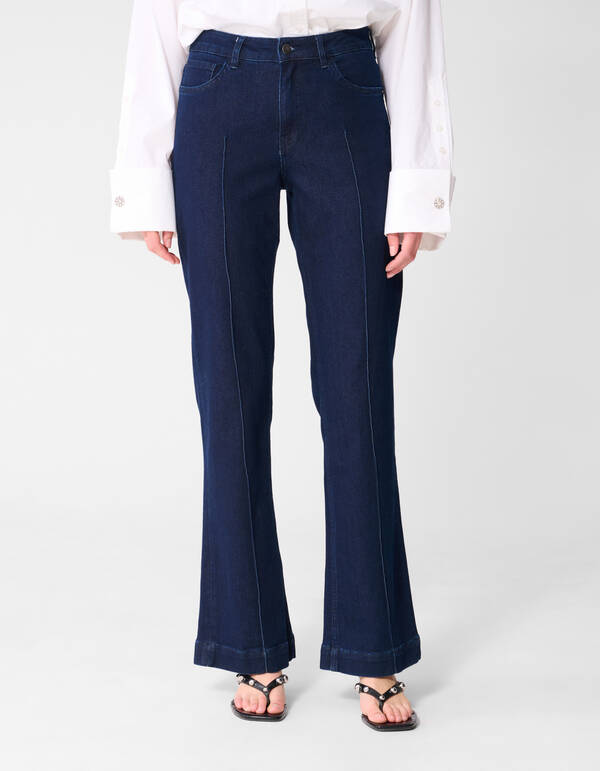 Flared Fit  Jeans Donkerblauw SHOEBY WOMEN