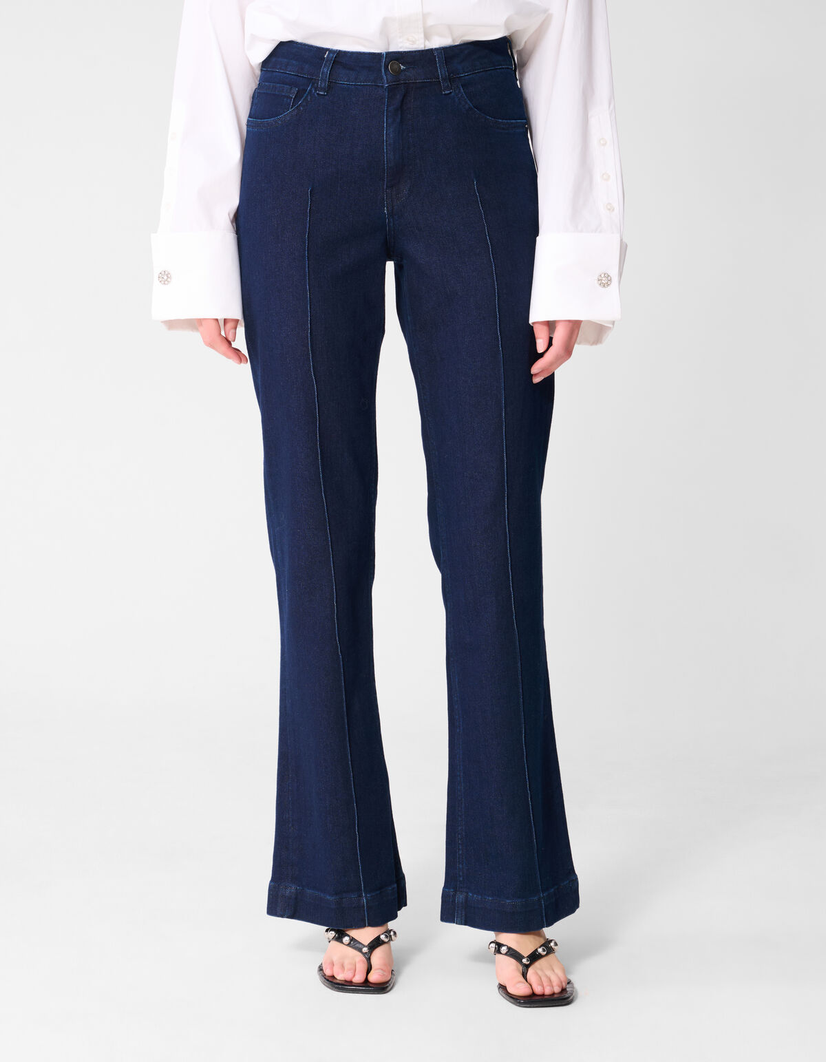 Flared Fit  Jeans Donkerblauw SHOEBY WOMEN