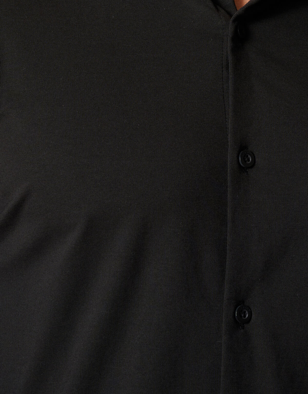 Jersey Overhemd Zwart SHOEBY MEN