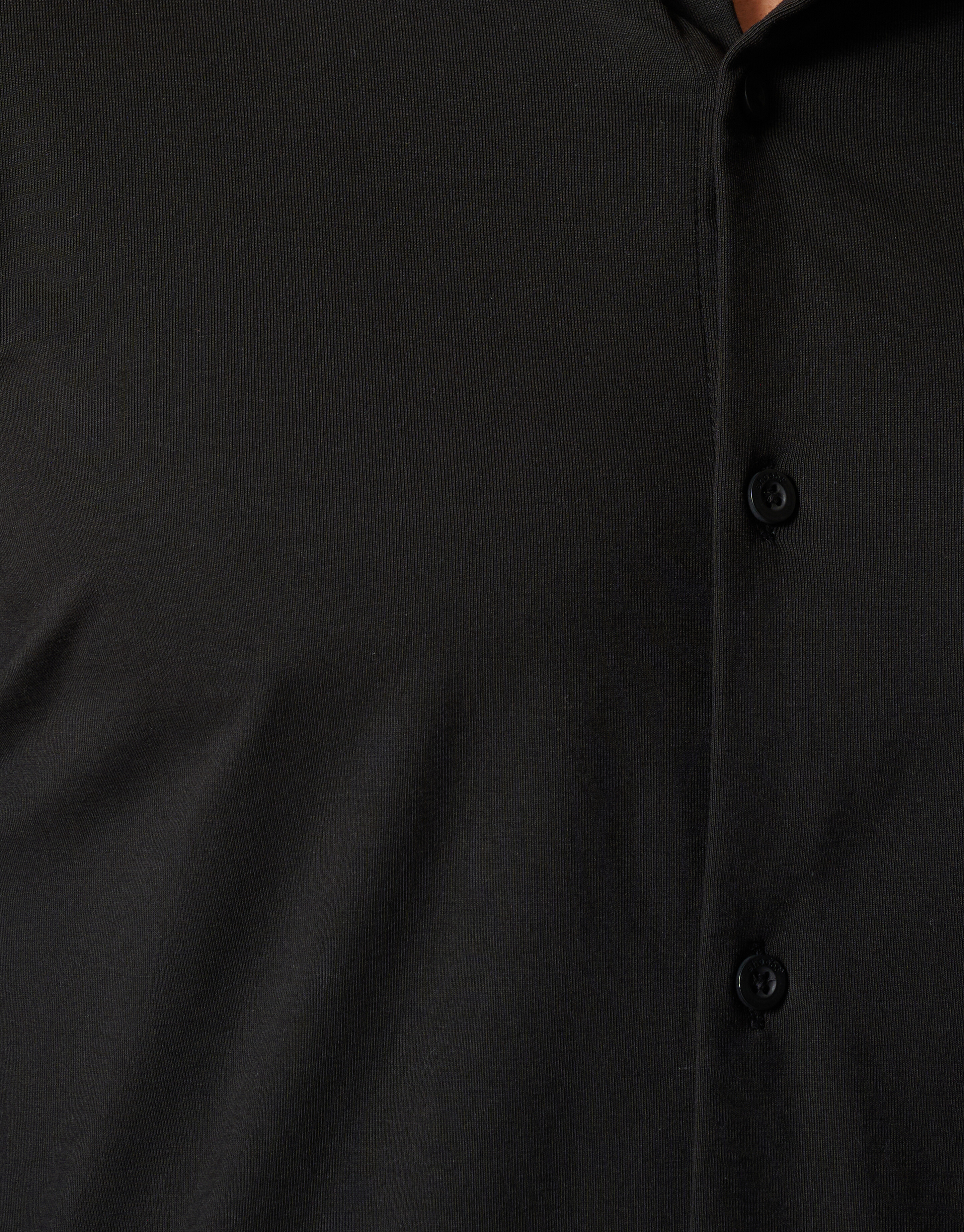 Jersey Overhemd Zwart SHOEBY MEN