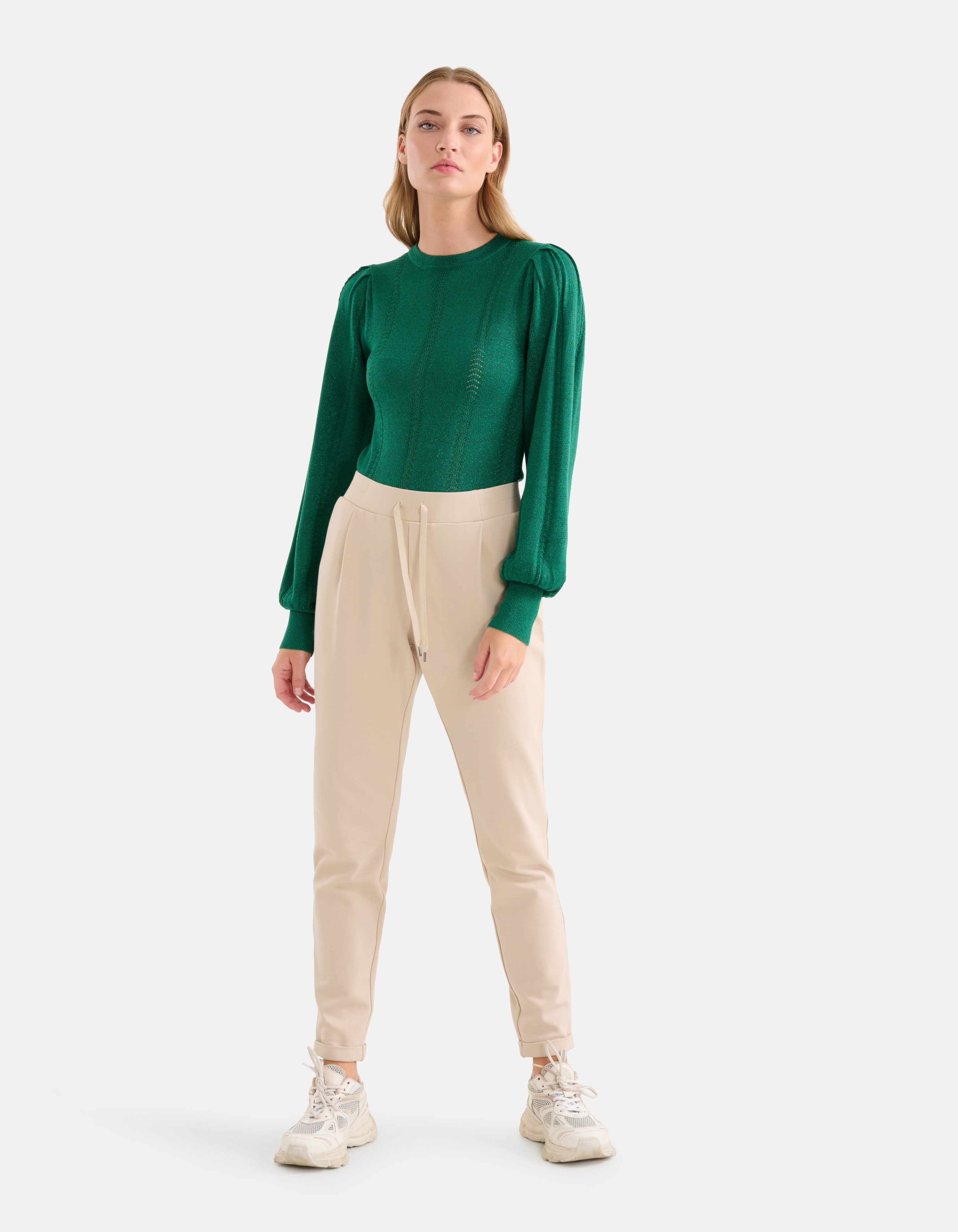 Sport Broek Beige SHOEBY WOMEN