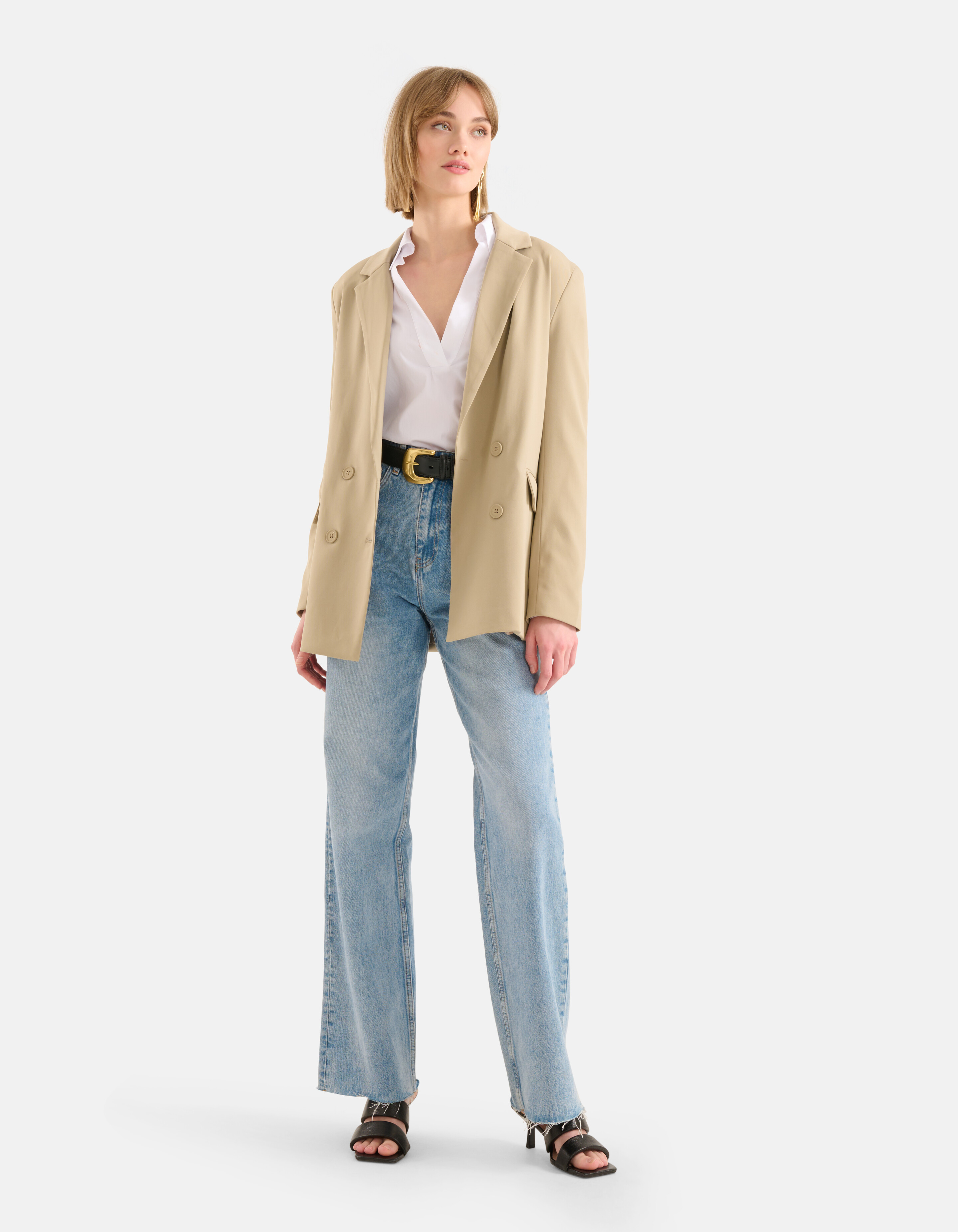 Basis Blazer Beige SHOEBY WOMEN