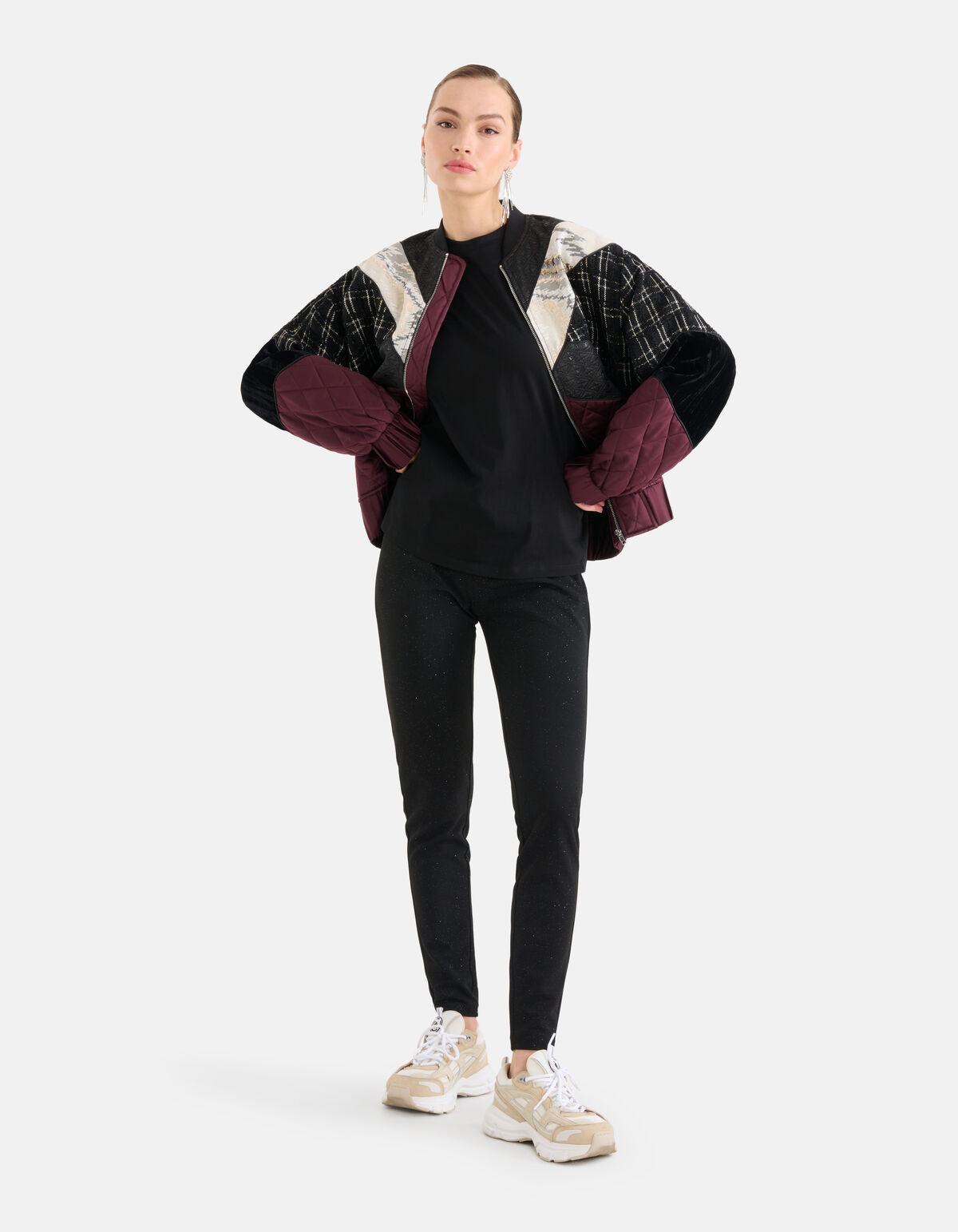 Glitter Legging Zwart SHOEBY WOMEN