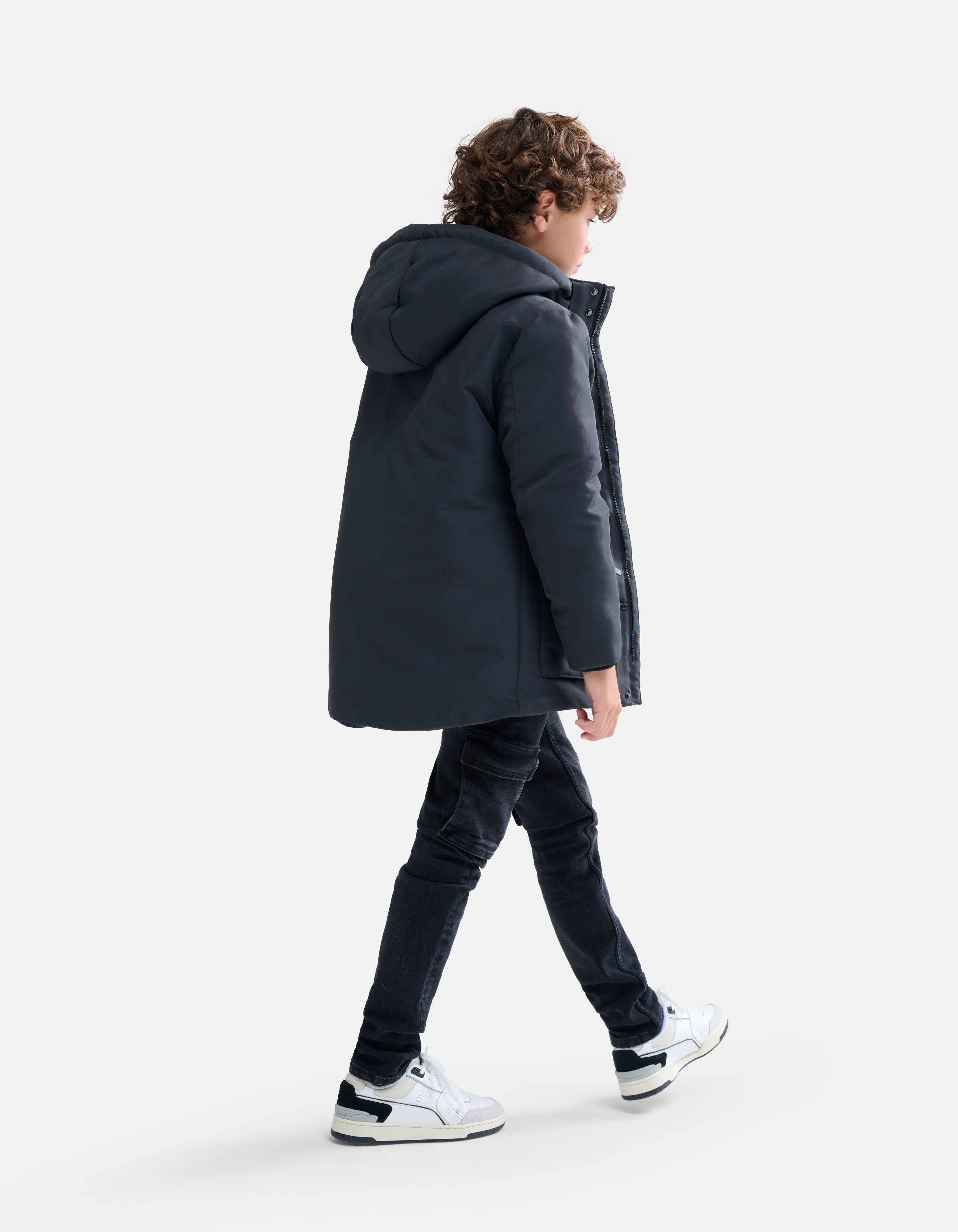 Parka Jas Donkergrijs SHOEBY BOYS