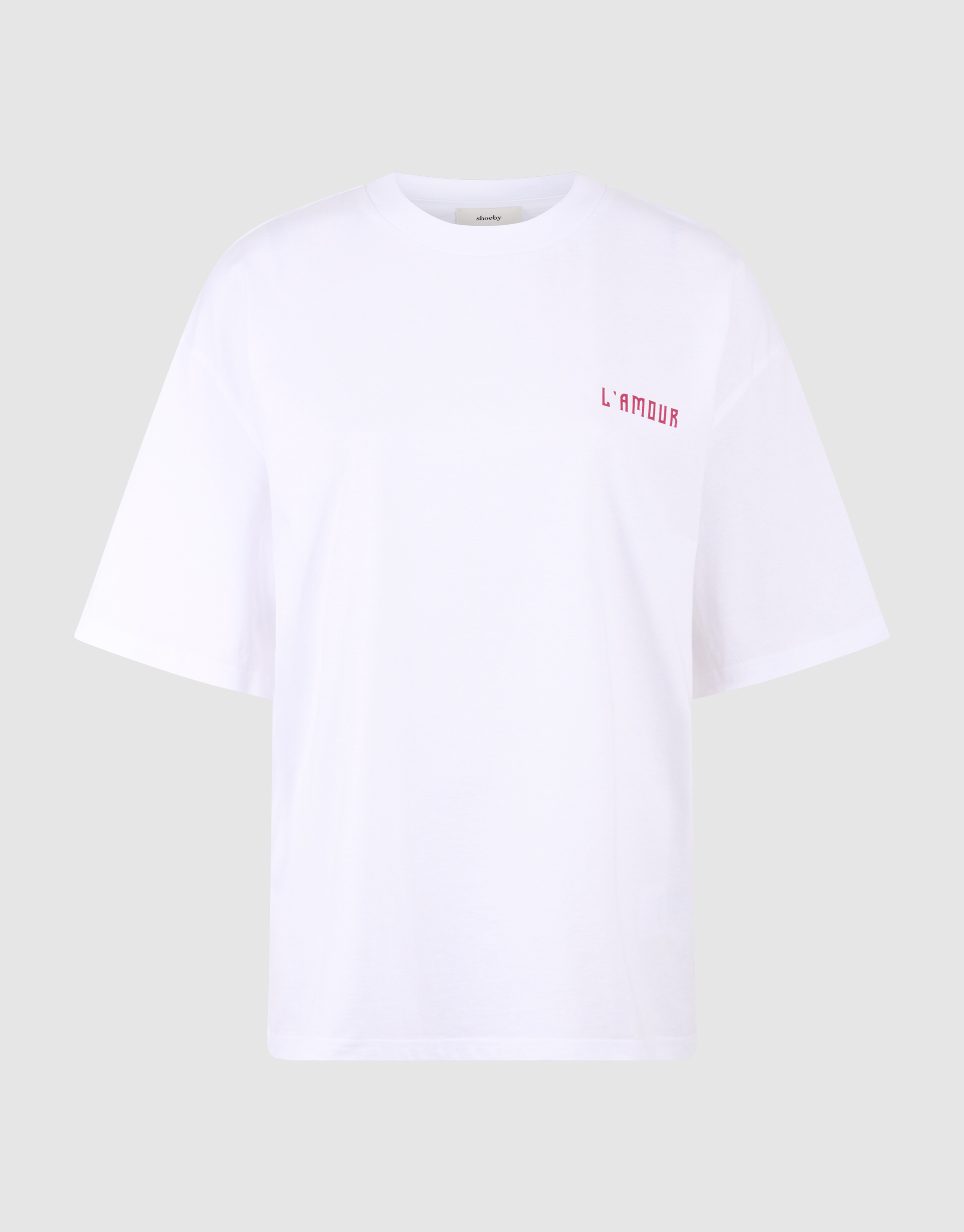 L'amour Artwork T-shirt Wit SHOEBY WOMEN