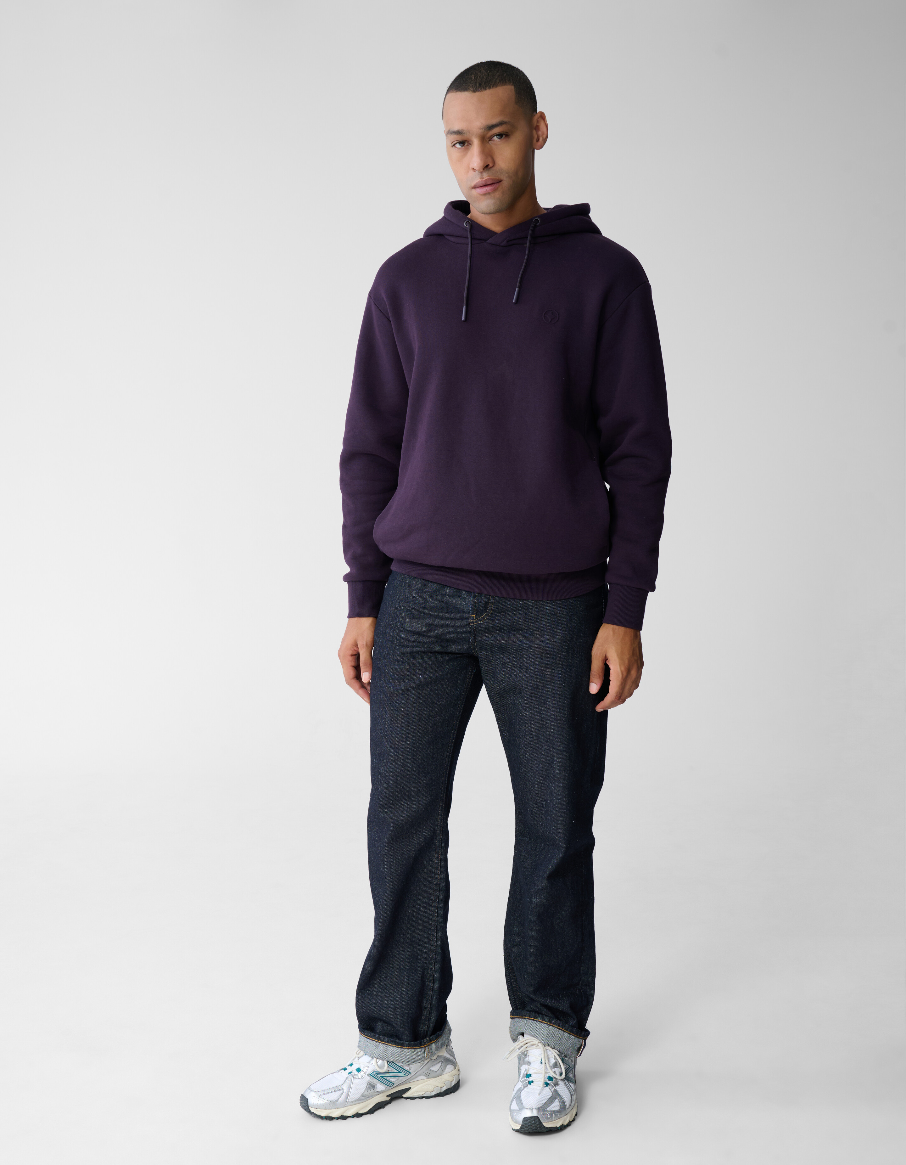 Sweat Hoodie Donkerrood SHOEBY MEN