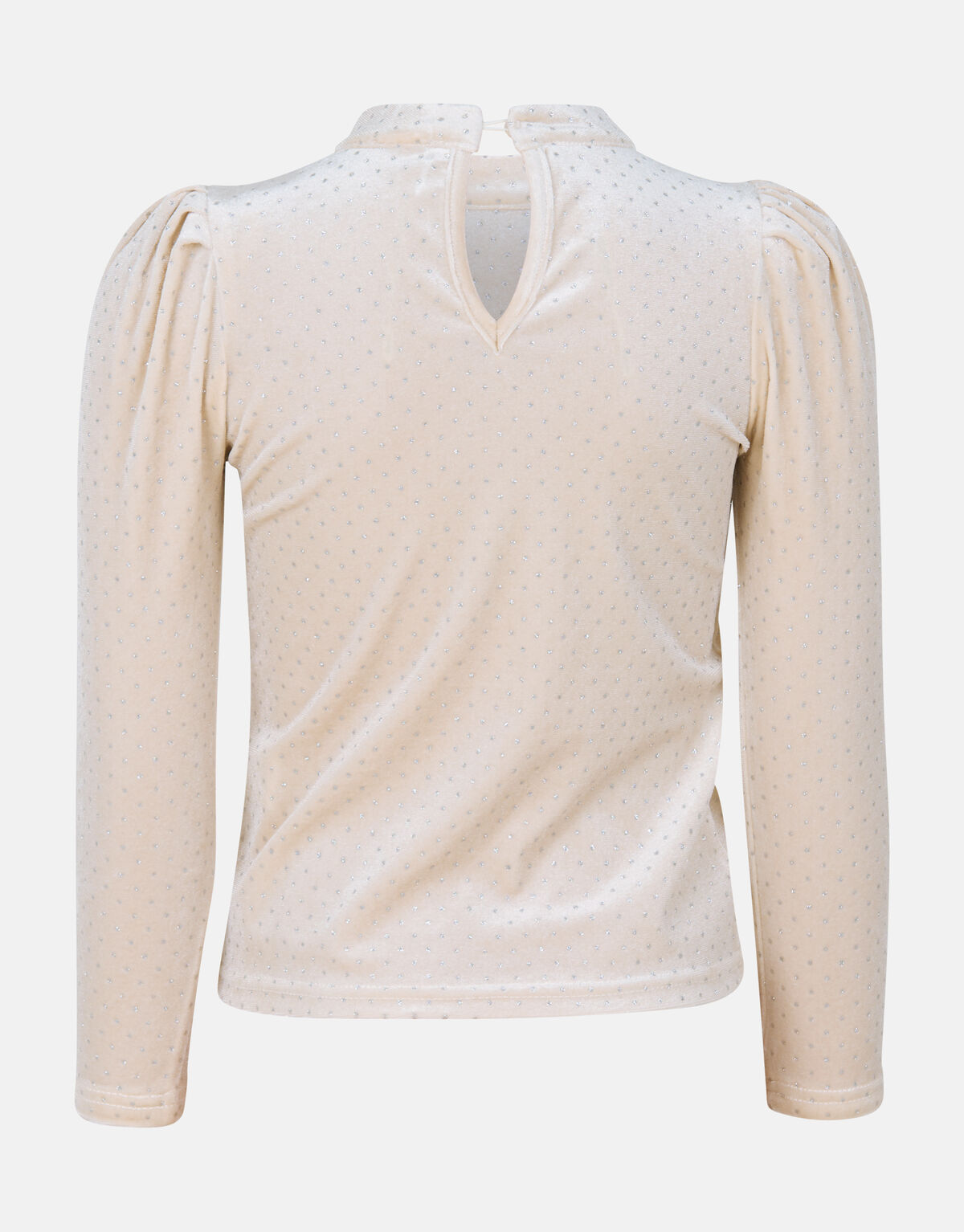 Glitter Top Gebroken Wit SHOEBY GIRLS