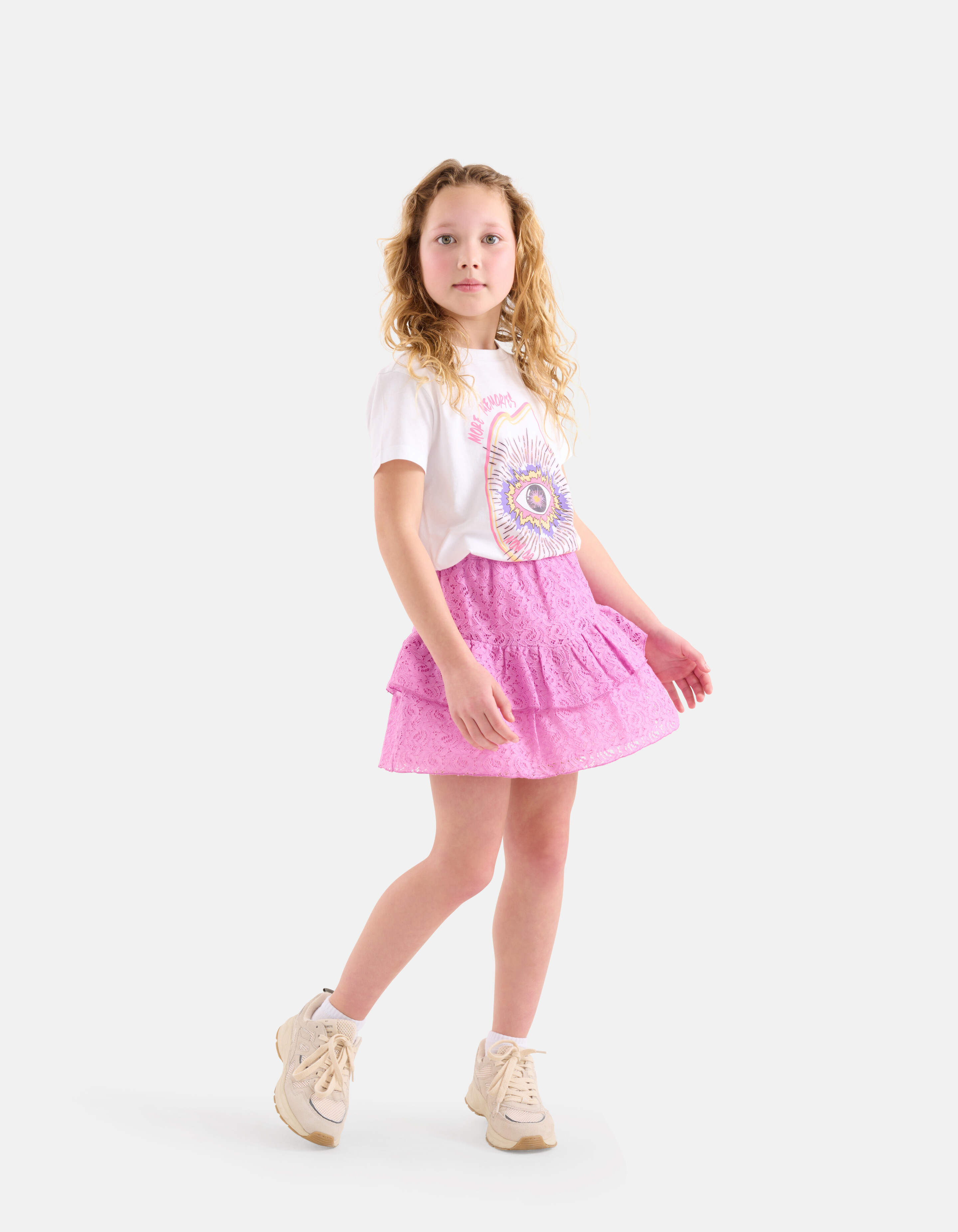 Kanten Rok Roze SHOEBY GIRLS