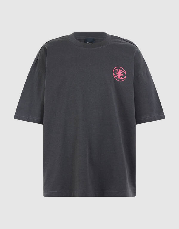 London Artwork T-shirt Donkergrijs SHOEBY BOYS
