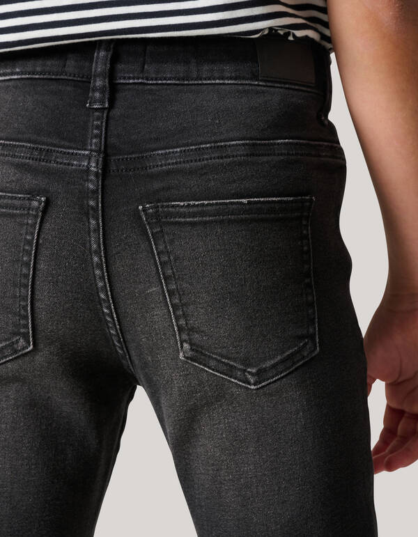 Flared Denim Jeans Zwart SHOEBY GIRLS