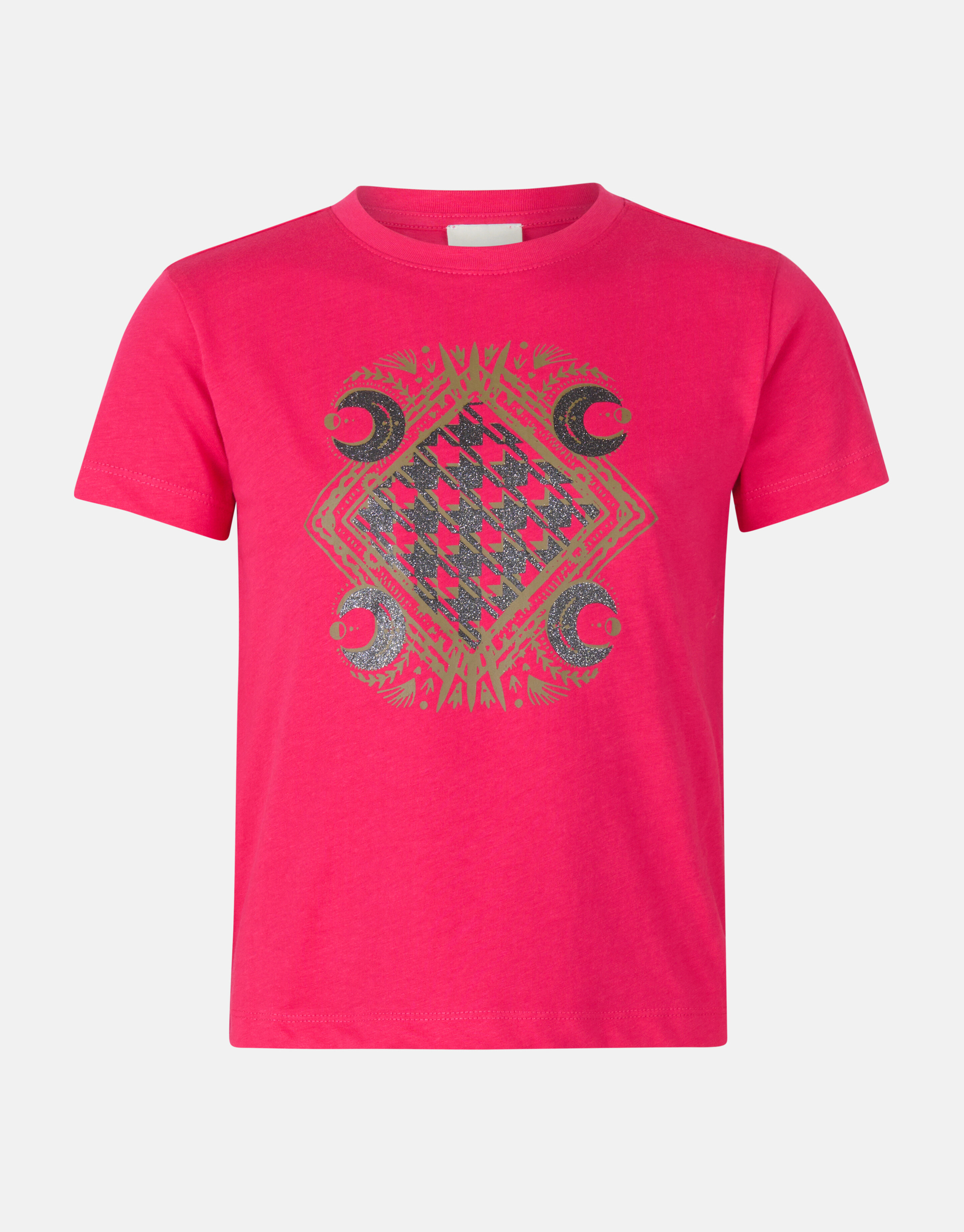 Print Loose T-shirt Roze SHOEBY GIRLS