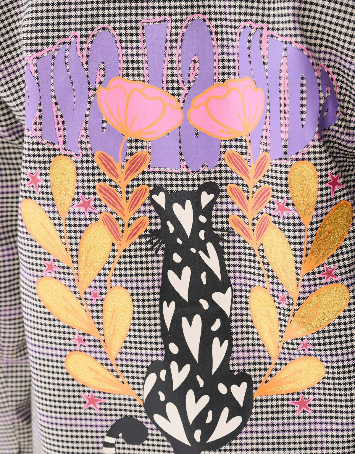 Ruiten Artwork Blazer Lichtbruin SHOEBY GIRLS