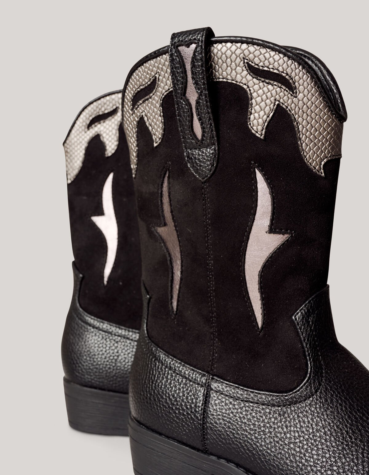 Cowboylaarzen Zwart SCHOENEN SHOEBY