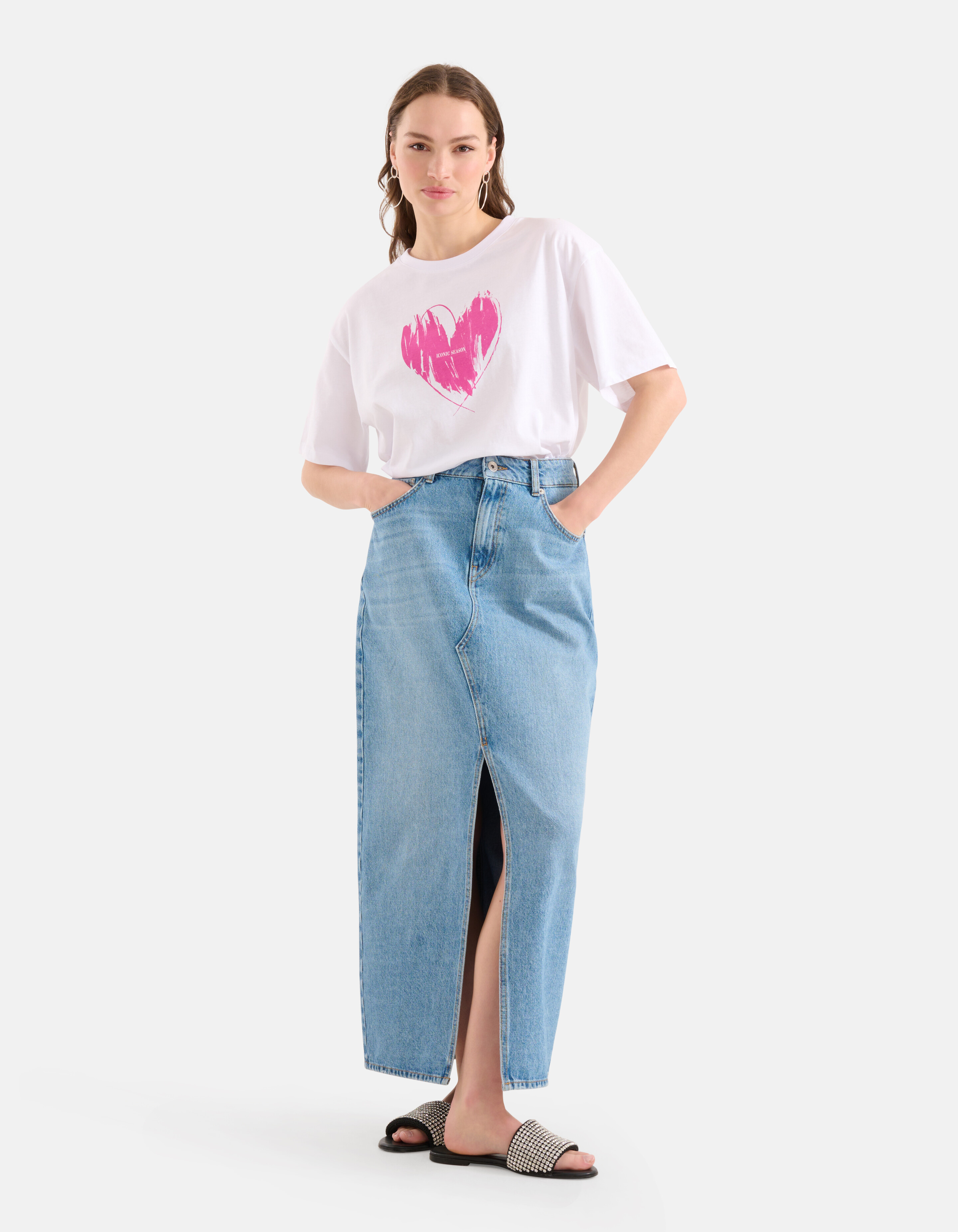 Artwork T-shirt Roze SHOEBY WOMEN