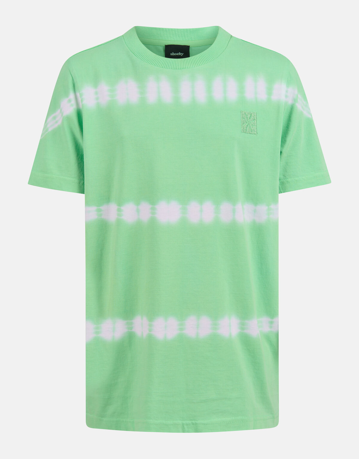 Tie Dye T-shirt Groen SHOEBY BOYS