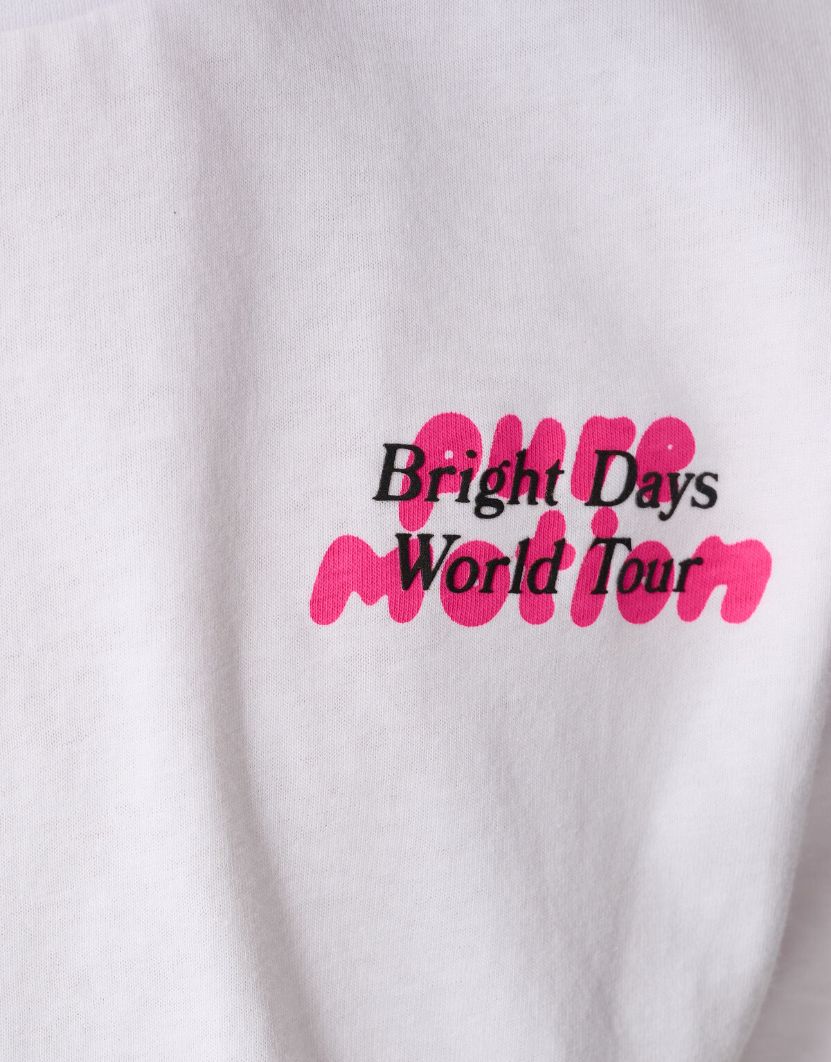 Tour Artwork T-shirt Wit SHOEBY BOYS