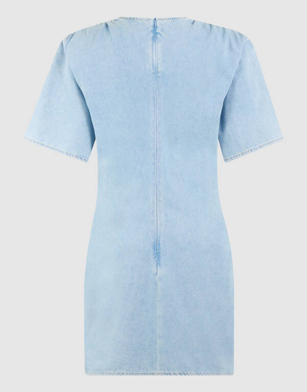 Denim Mini Jurk Bleached SHOEBY WOMEN
