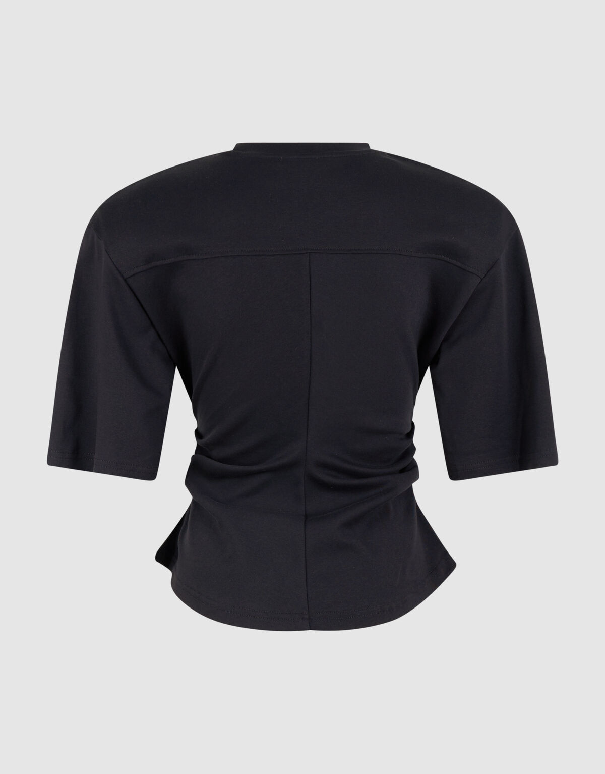 Waisted T-shirt Zwart SHOEBY WOMEN