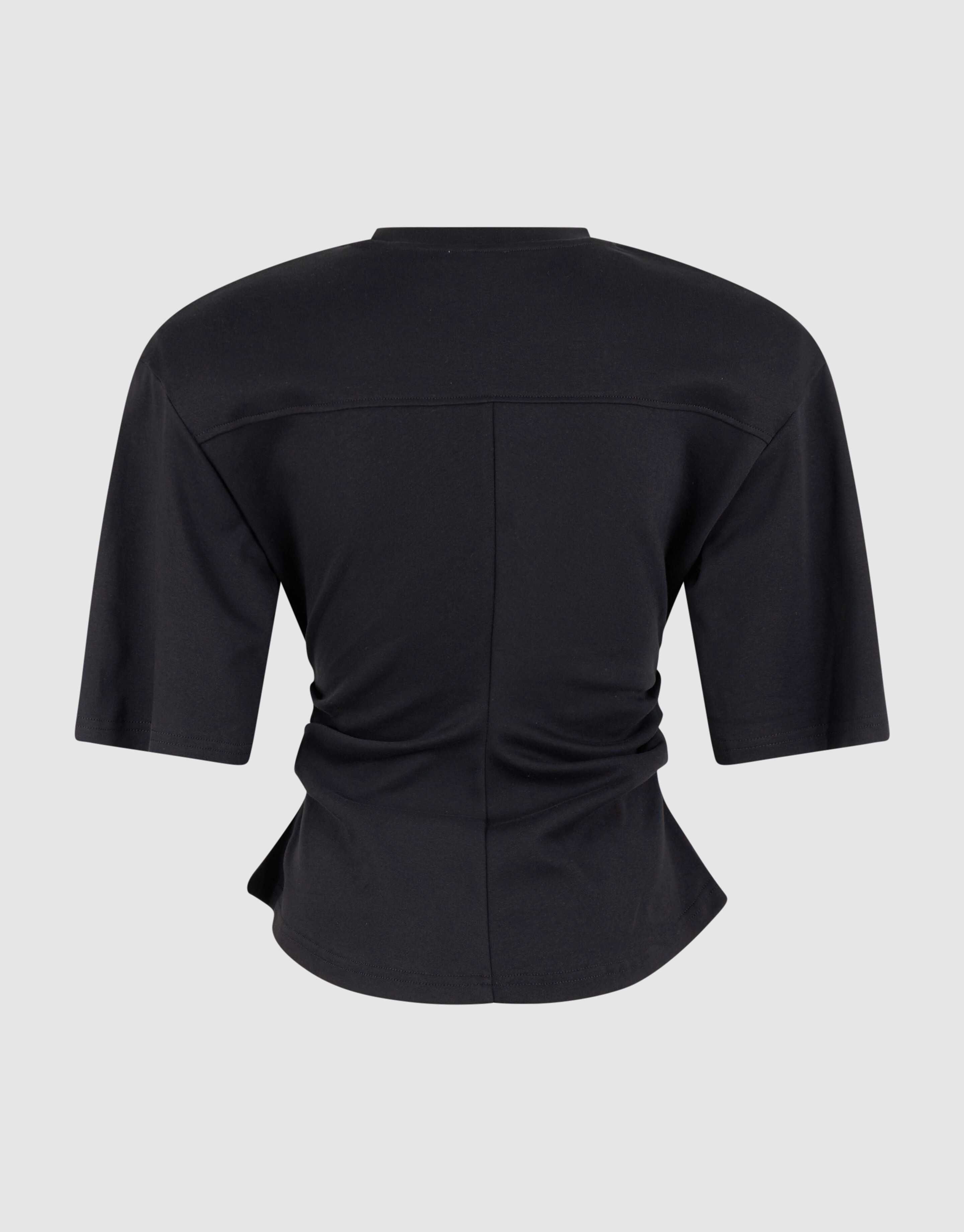 Waisted T-shirt Zwart SHOEBY WOMEN