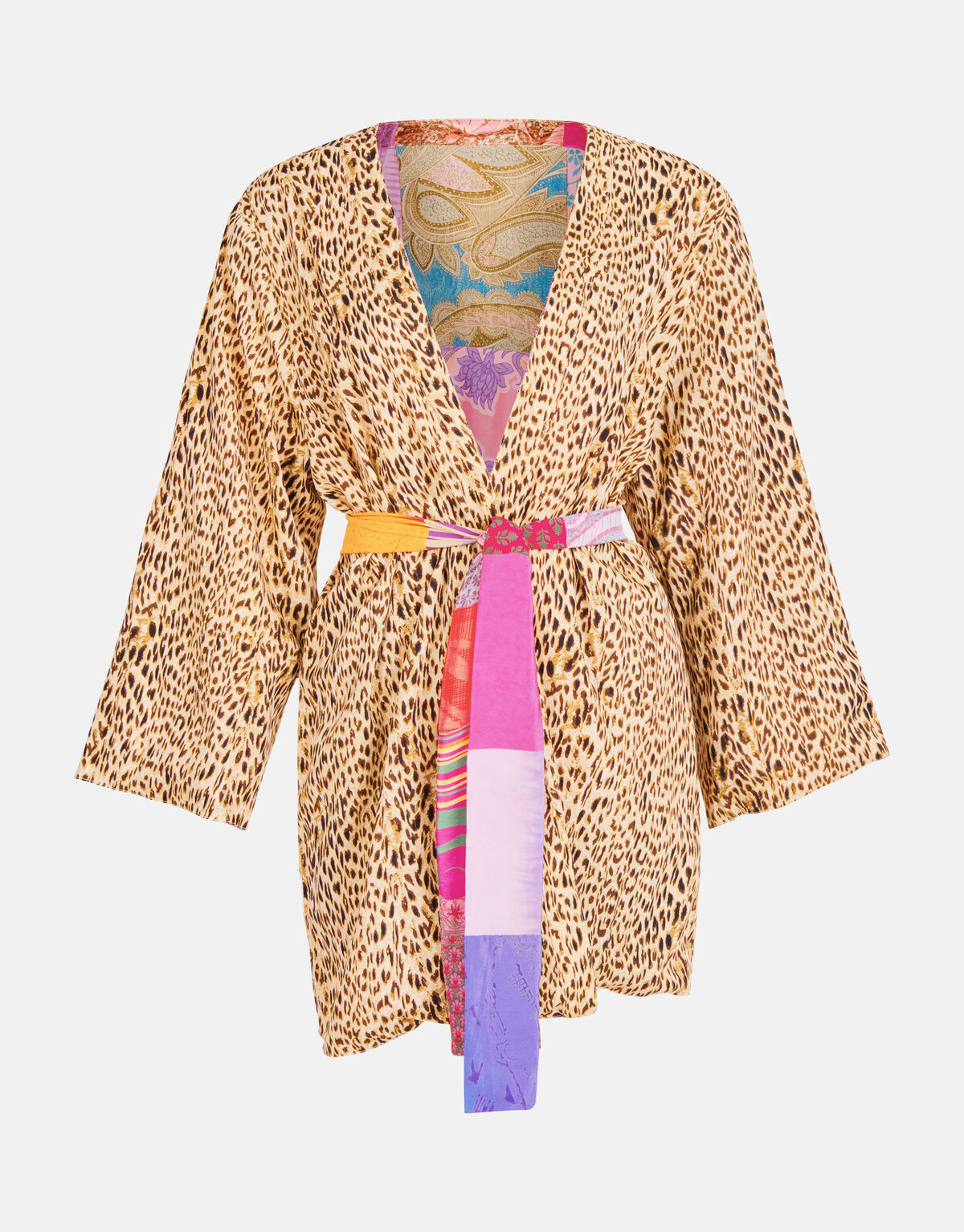 Printed Patch Kimono SHOEBY WOMEN