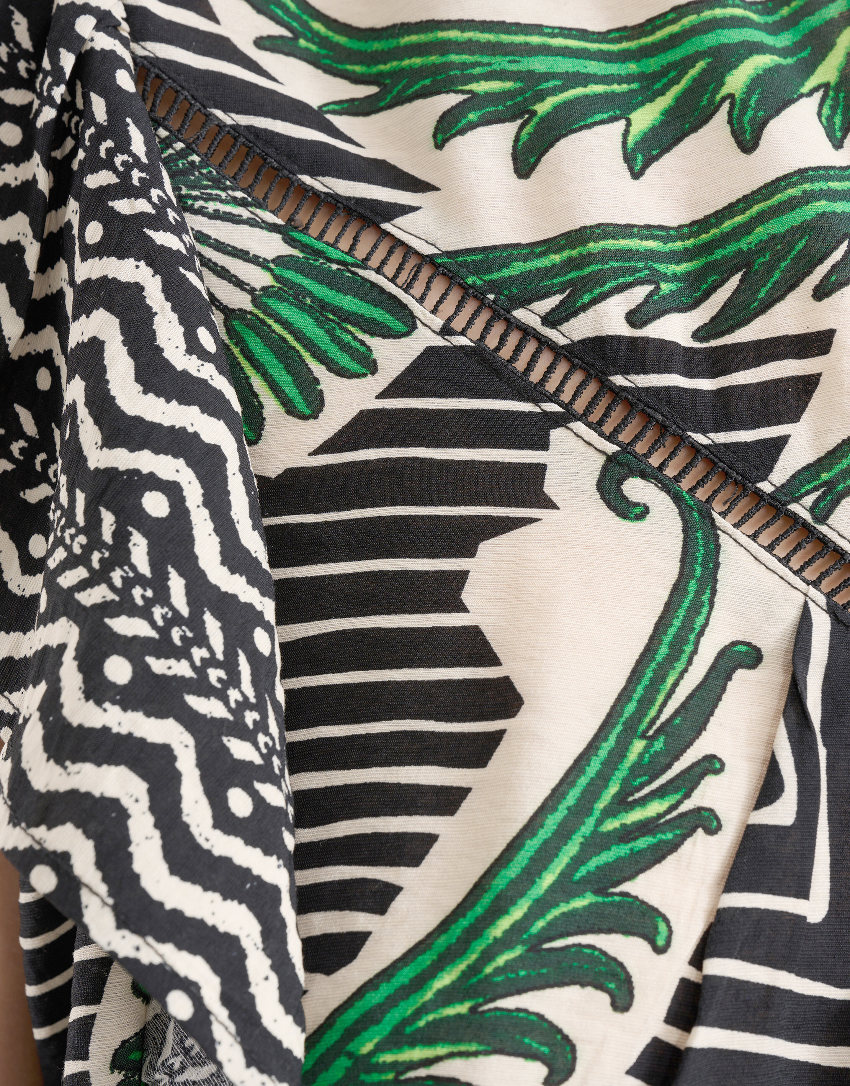 Print Blouse Zwart SHOEBY WOMEN