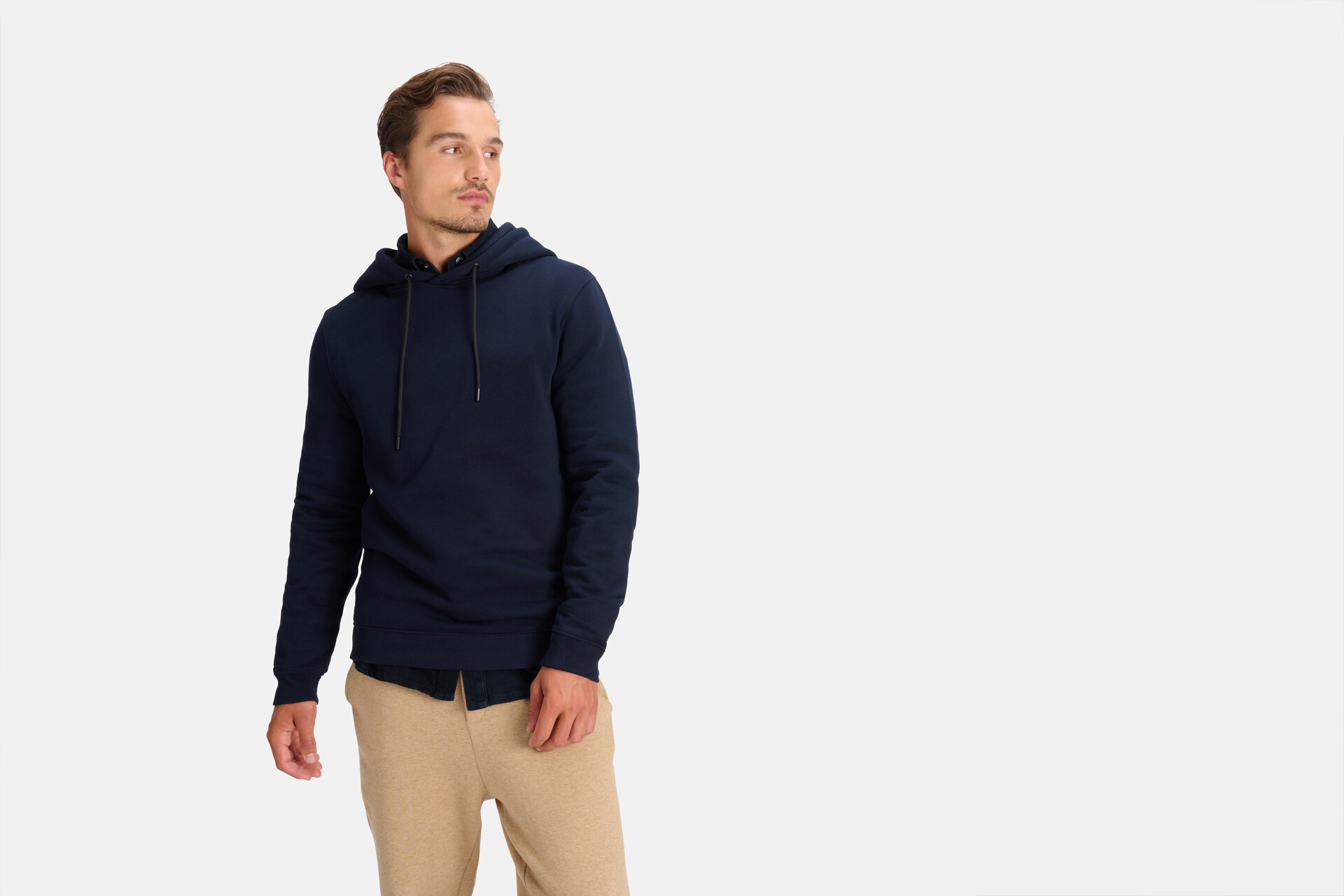 Hoodie Donkerblauw By Fred SHOEBY MEN