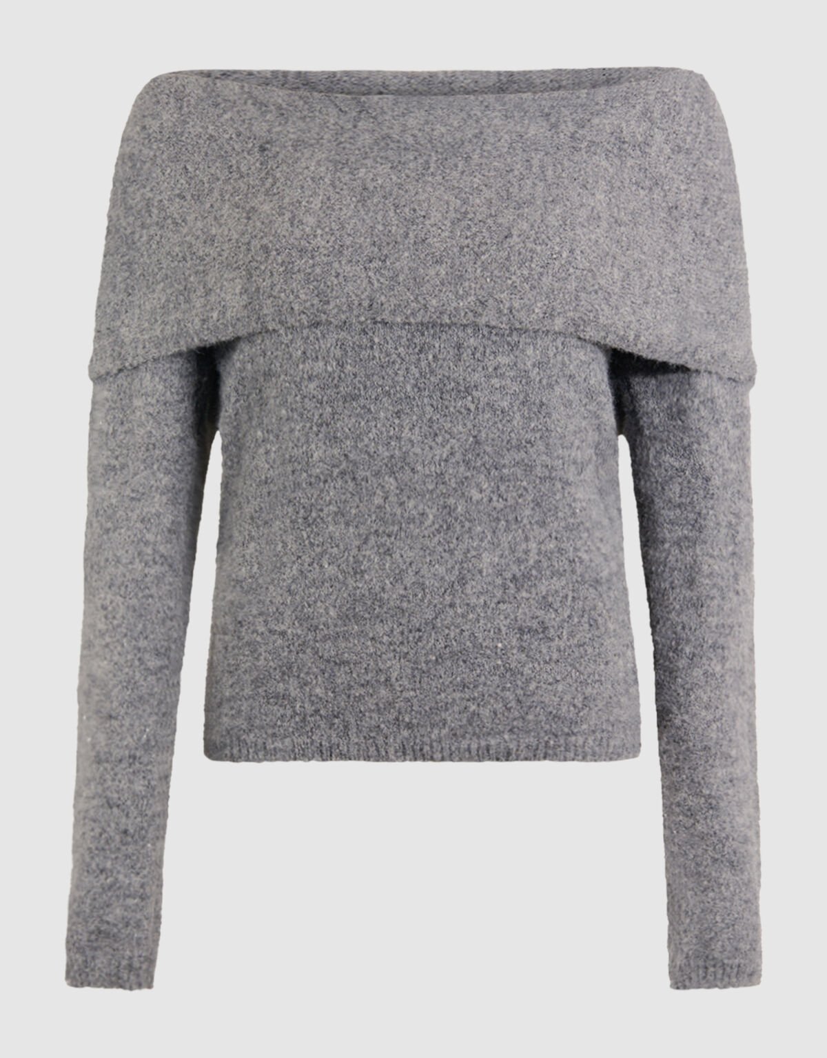 Off Shoulder Trui Grijs SHOEBY WOMEN