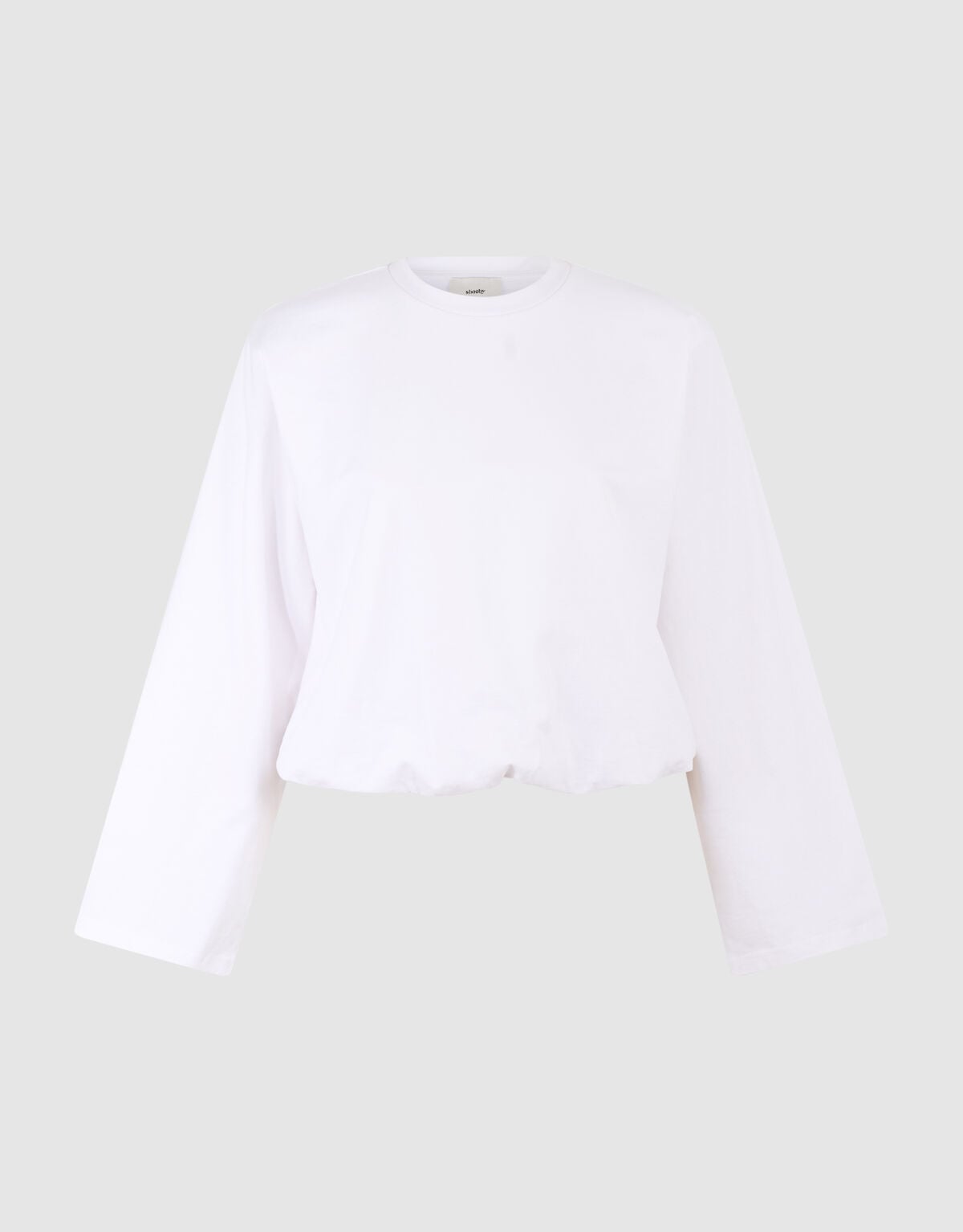 Balloon Longsleeve T-shirt Wit SHOEBY WOMEN
