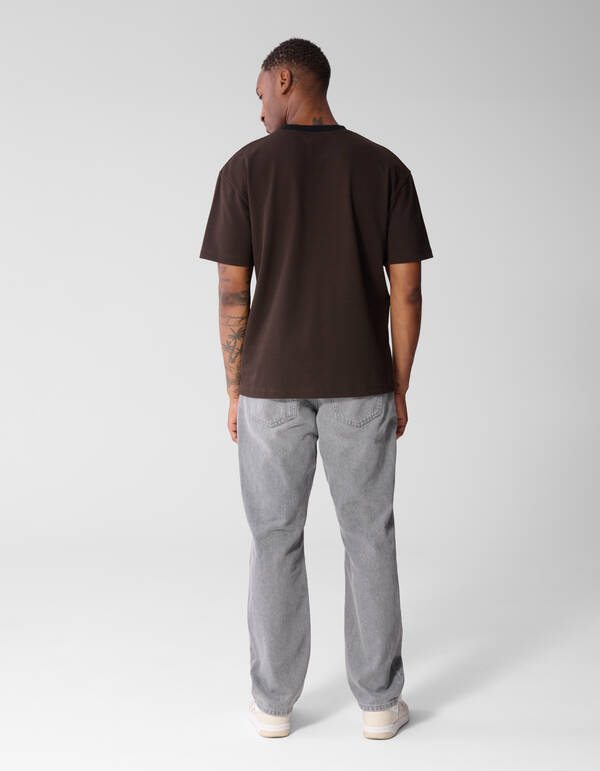 Modern Straight Fit Jeans Lichtgrijs L34 SHOEBY MEN