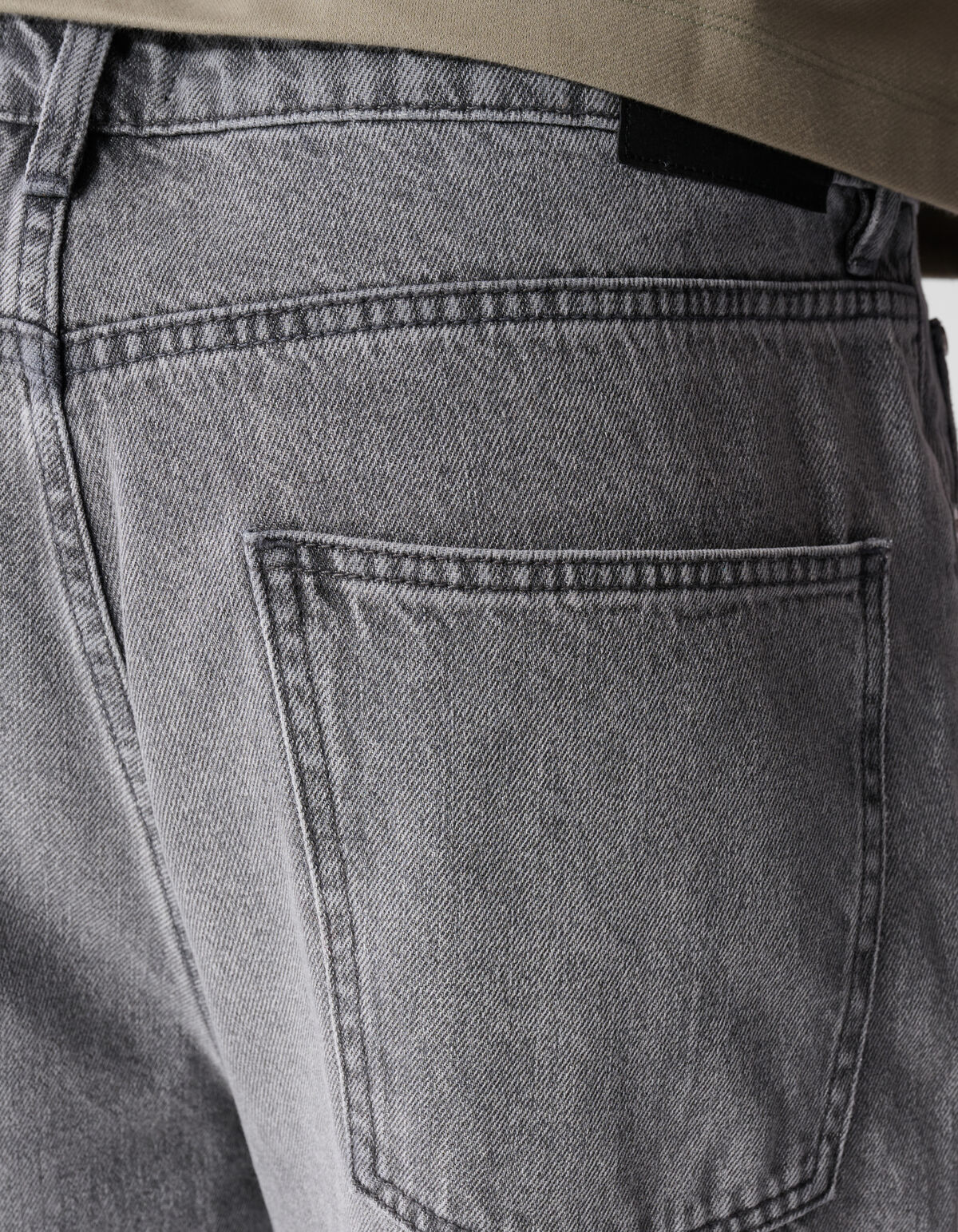 Baggy Fit Jeans Grijs L32 SHOEBY MEN