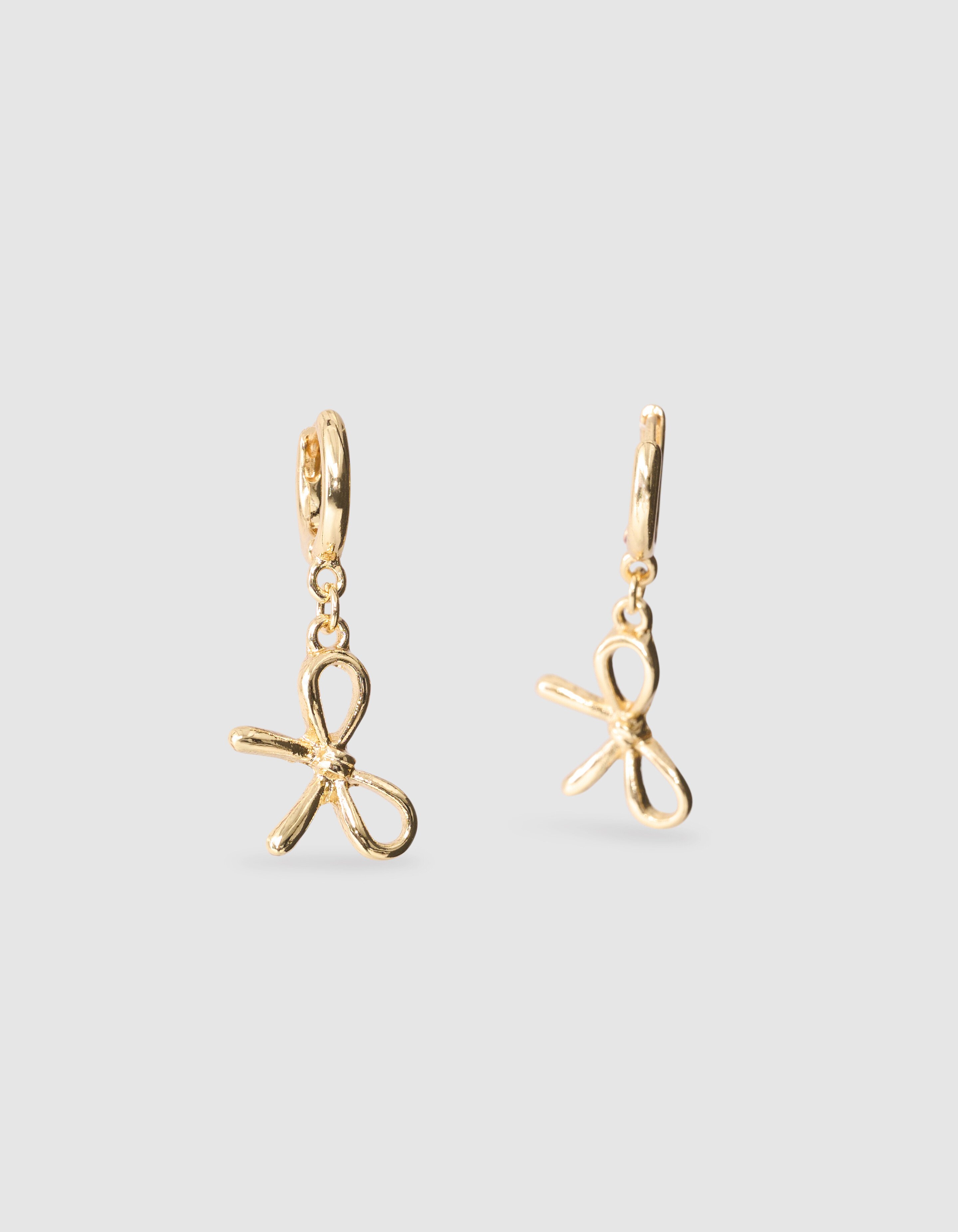 Strik Oorbellen Goud SHOEBY ACCESSOIRES