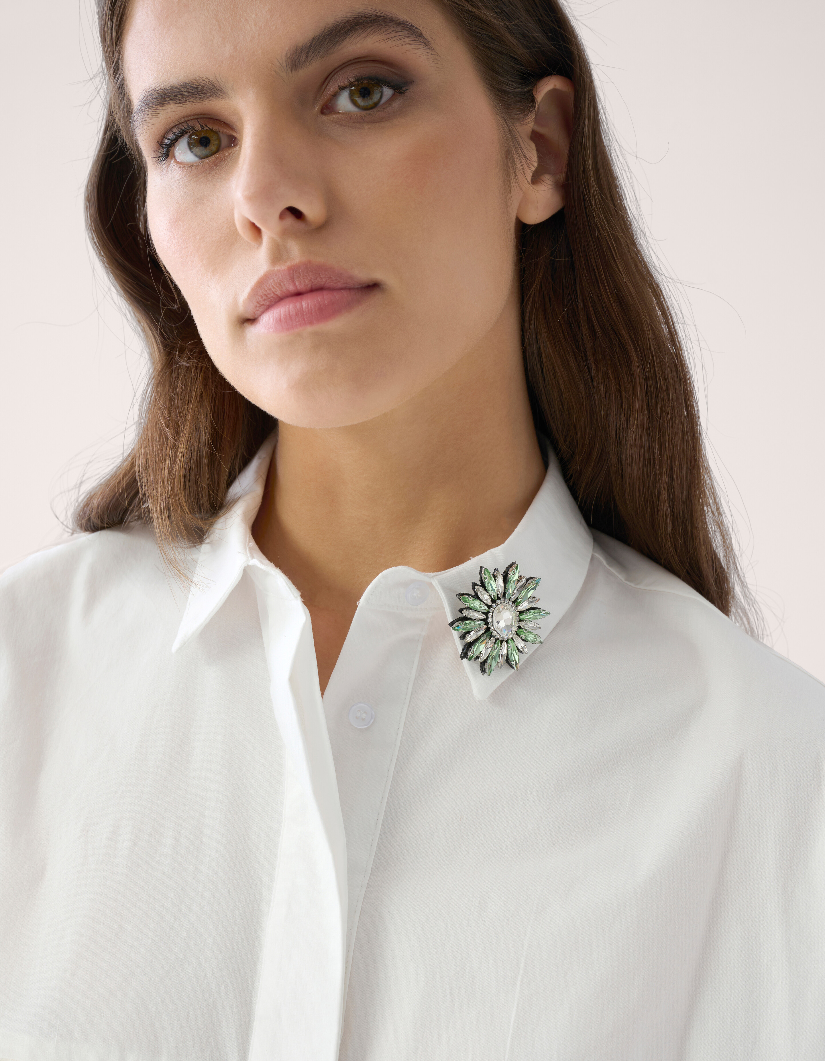 Wijde Blouse Wit By Mieke SHOEBY WOMEN
