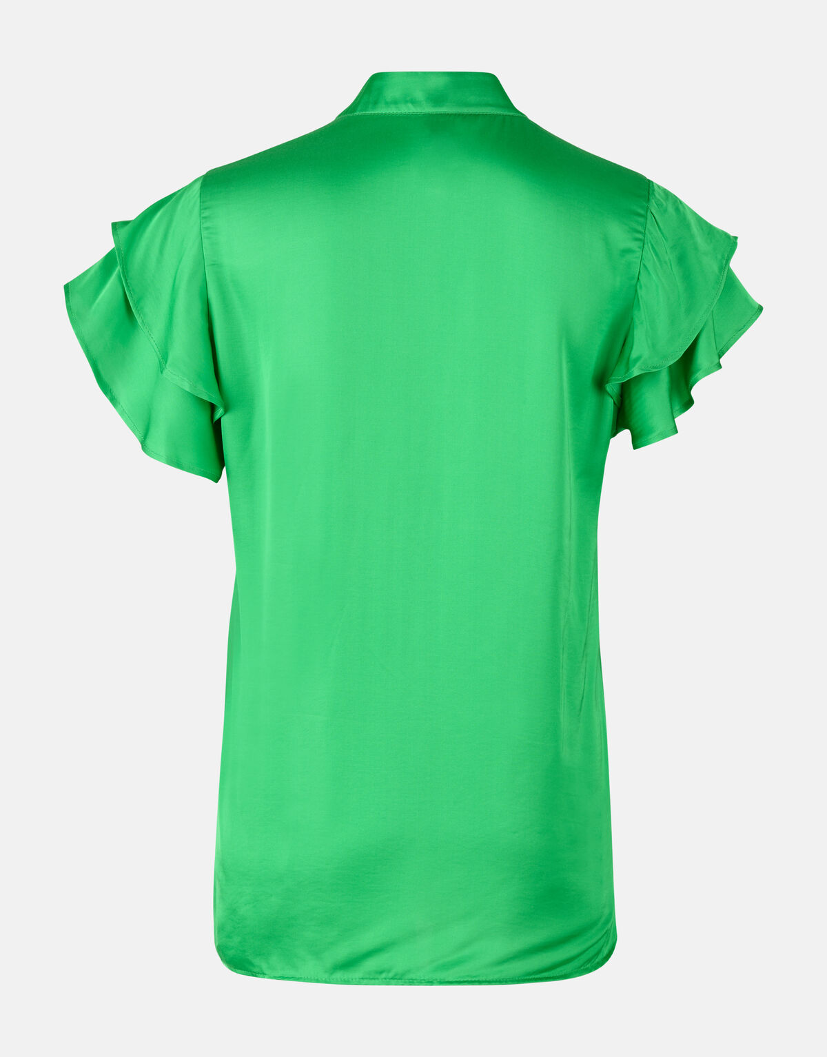 Ruffle Top Groen SHOEBY WOMEN