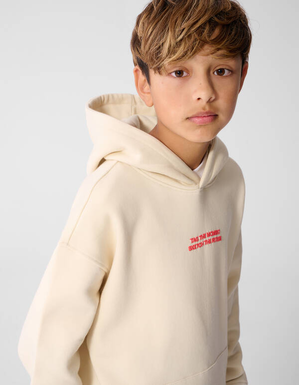 Sketch Hoodie Zand SHOEBY BOYS
