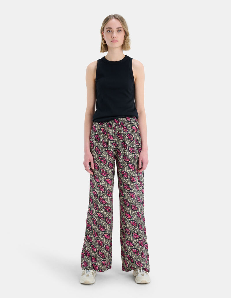 Sand Wide Leg Pants