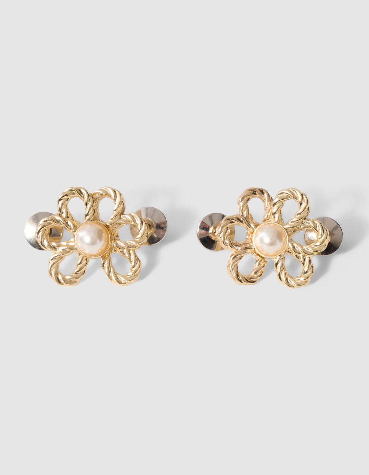 Flower Jeans Pins Goud SHOEBY ACCESSOIRES
