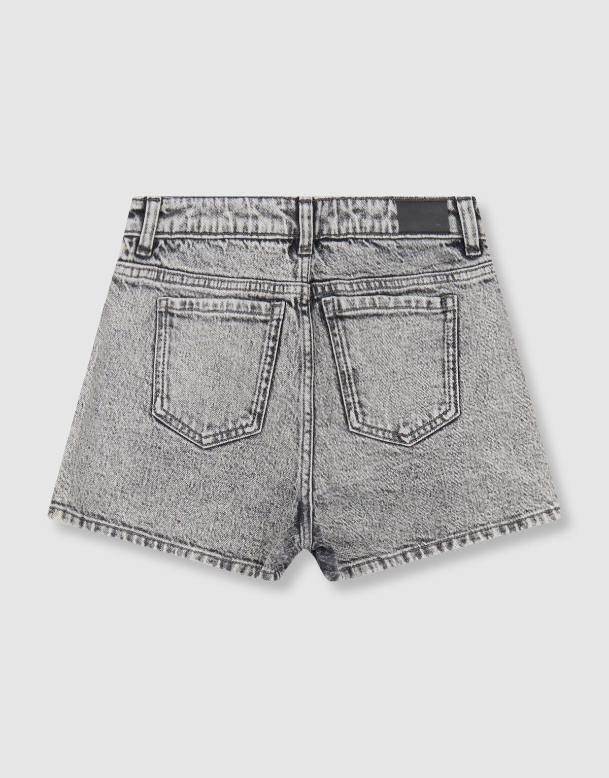 Strass Denim Short Grijs SHOEBY GIRLS