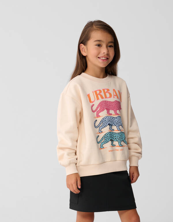 Urban Artwork Sweater Zand SHOEBY GIRLS