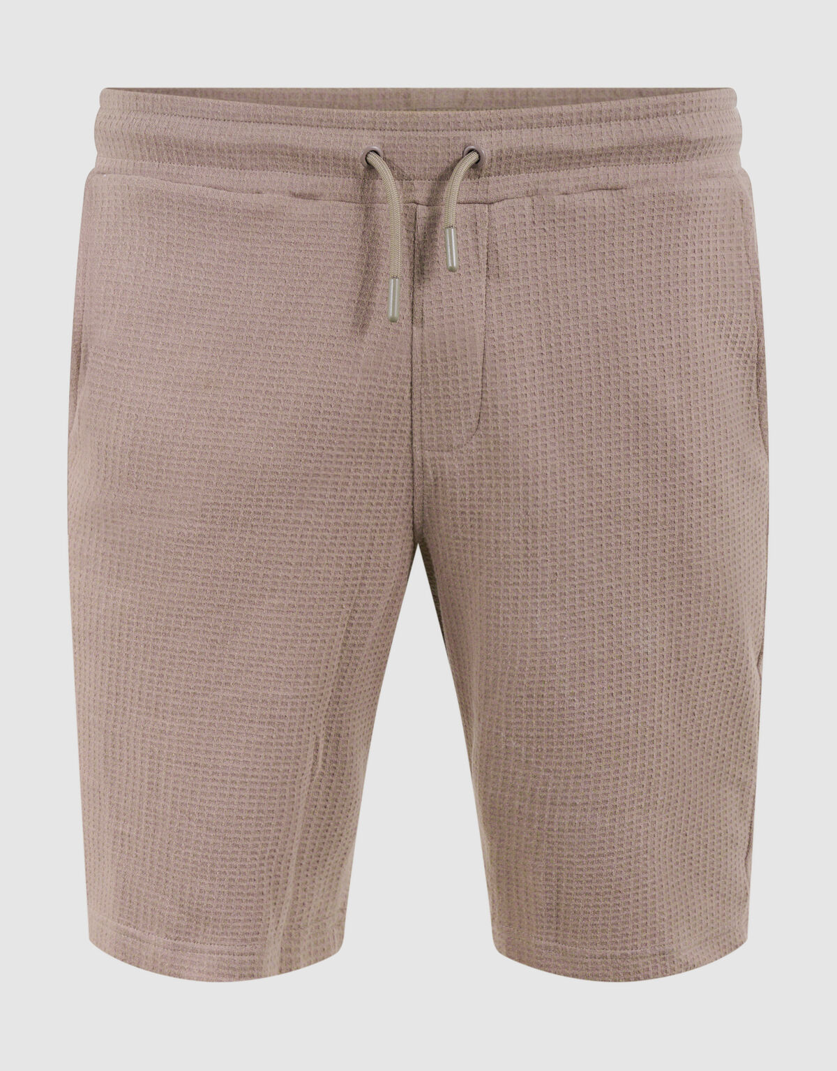 Waffle Structuur Short Lichtbruin SHOEBY MEN