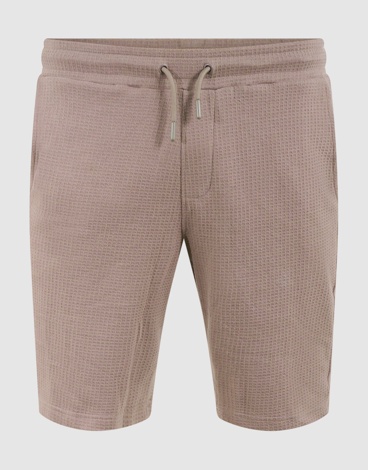Waffle Structuur Short Lichtbruin SHOEBY MEN