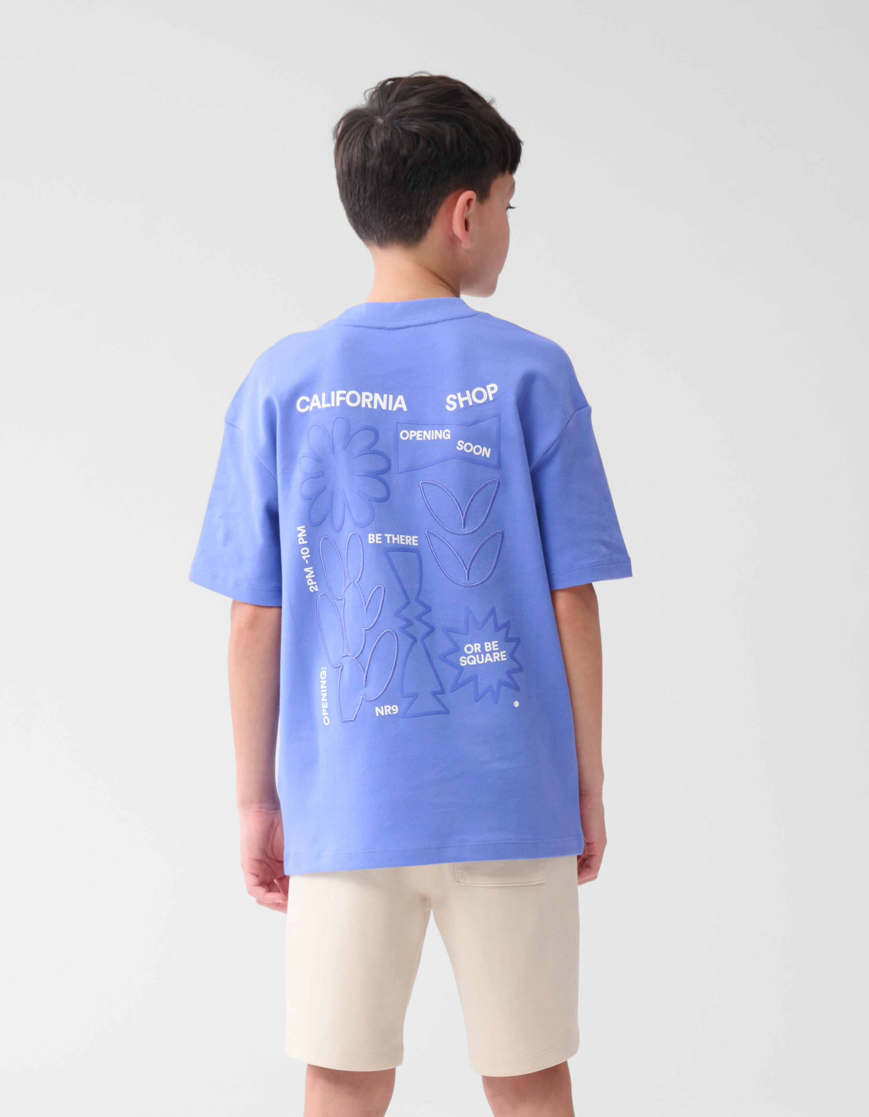 Artwork T-shirt Lichtpaars SHOEBY BOYS