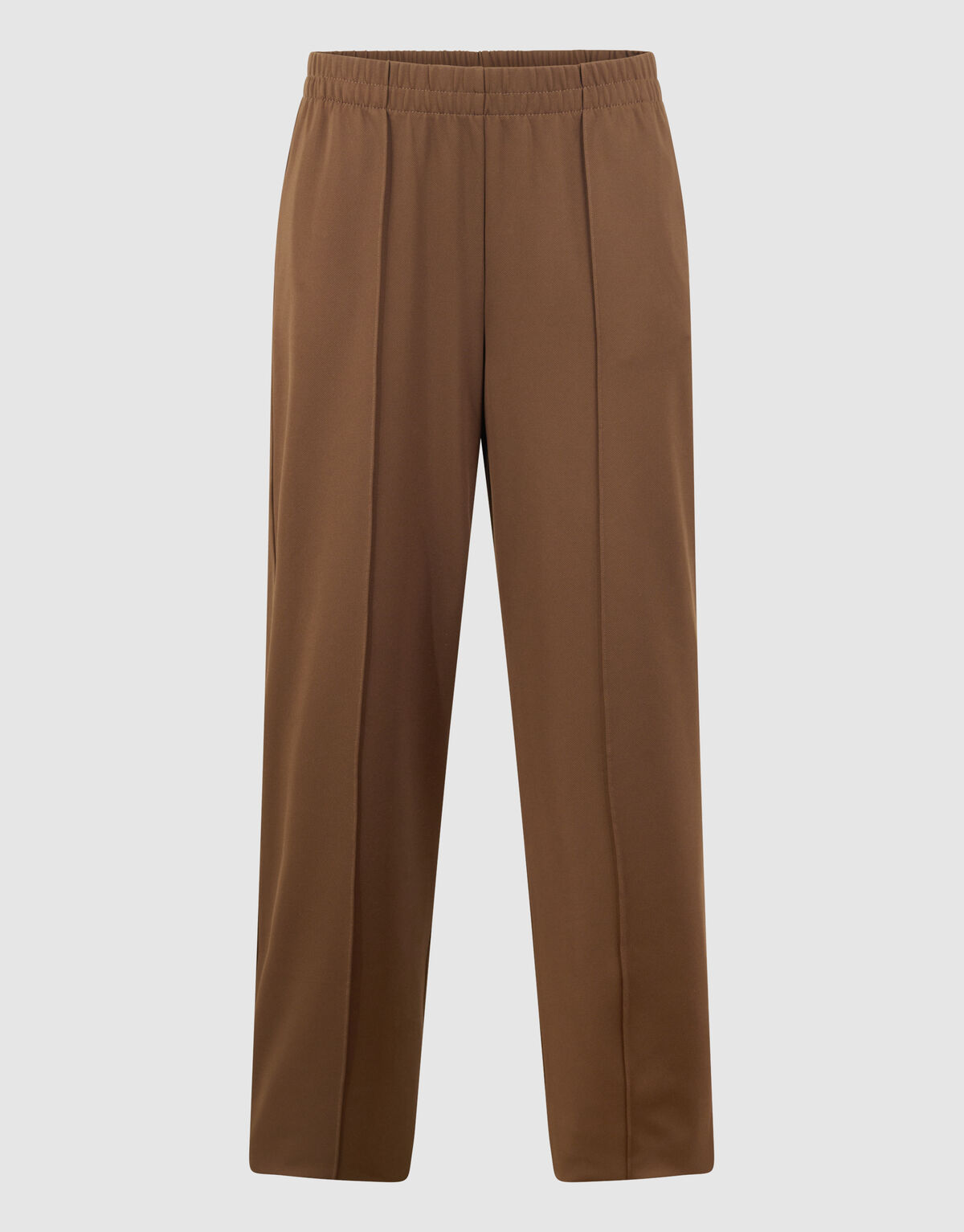 Basis Wide Leg Broek Bruin SHOEBY WOMEN